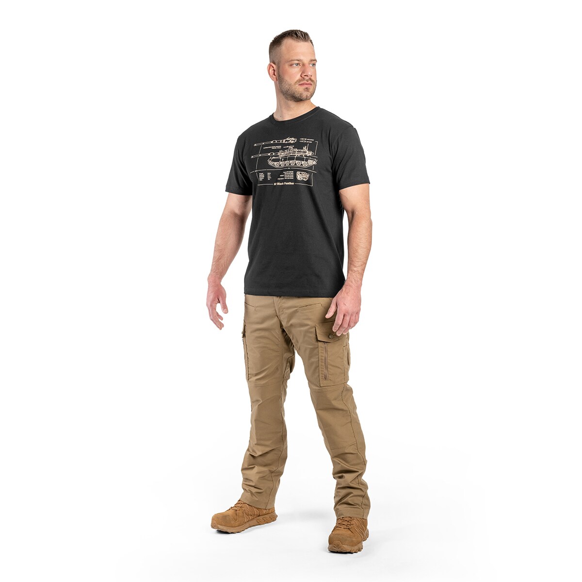 Tričko K2 Black Panther - Black