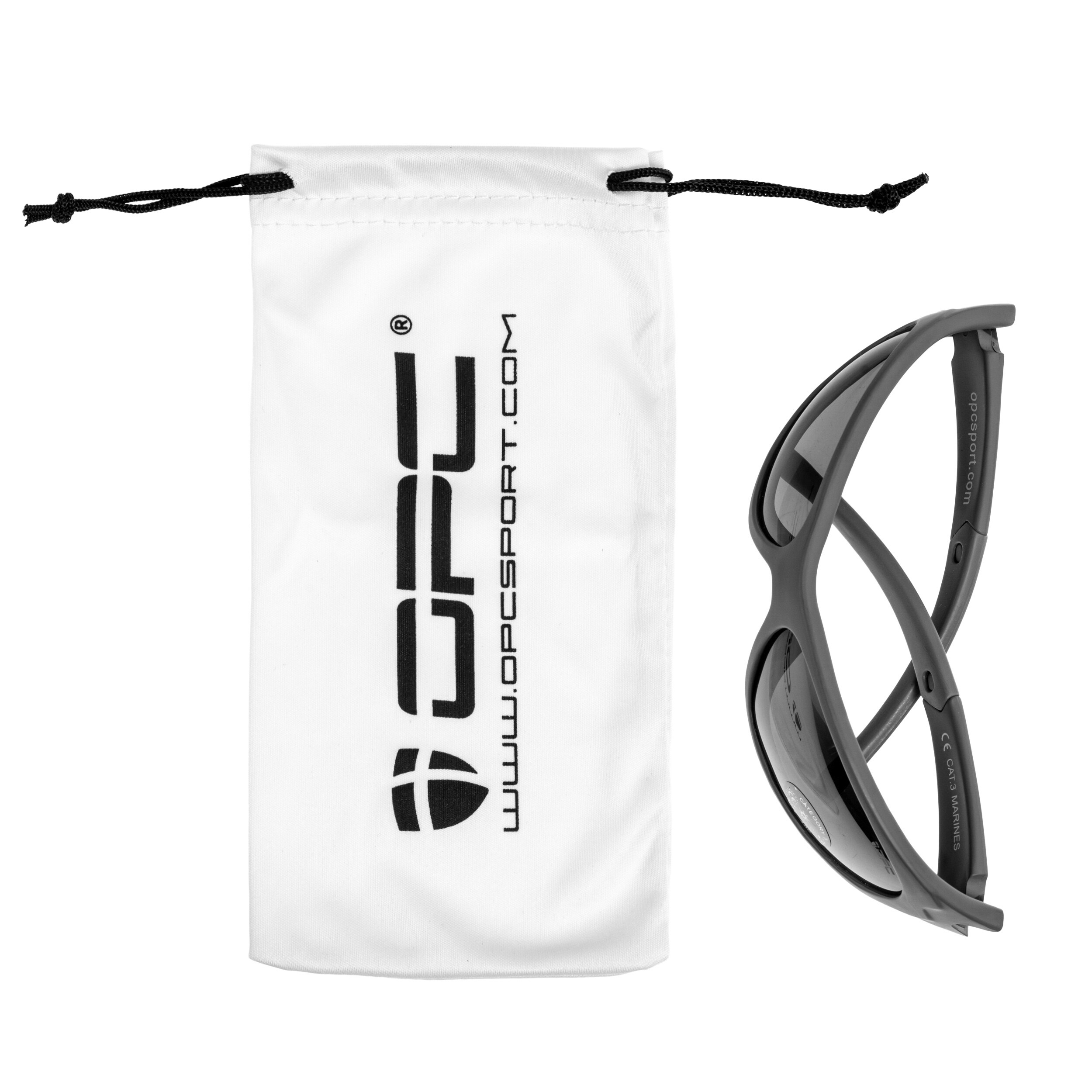 Sluneční brýle OPC Military Marines – Matt Gray Black s polarizací