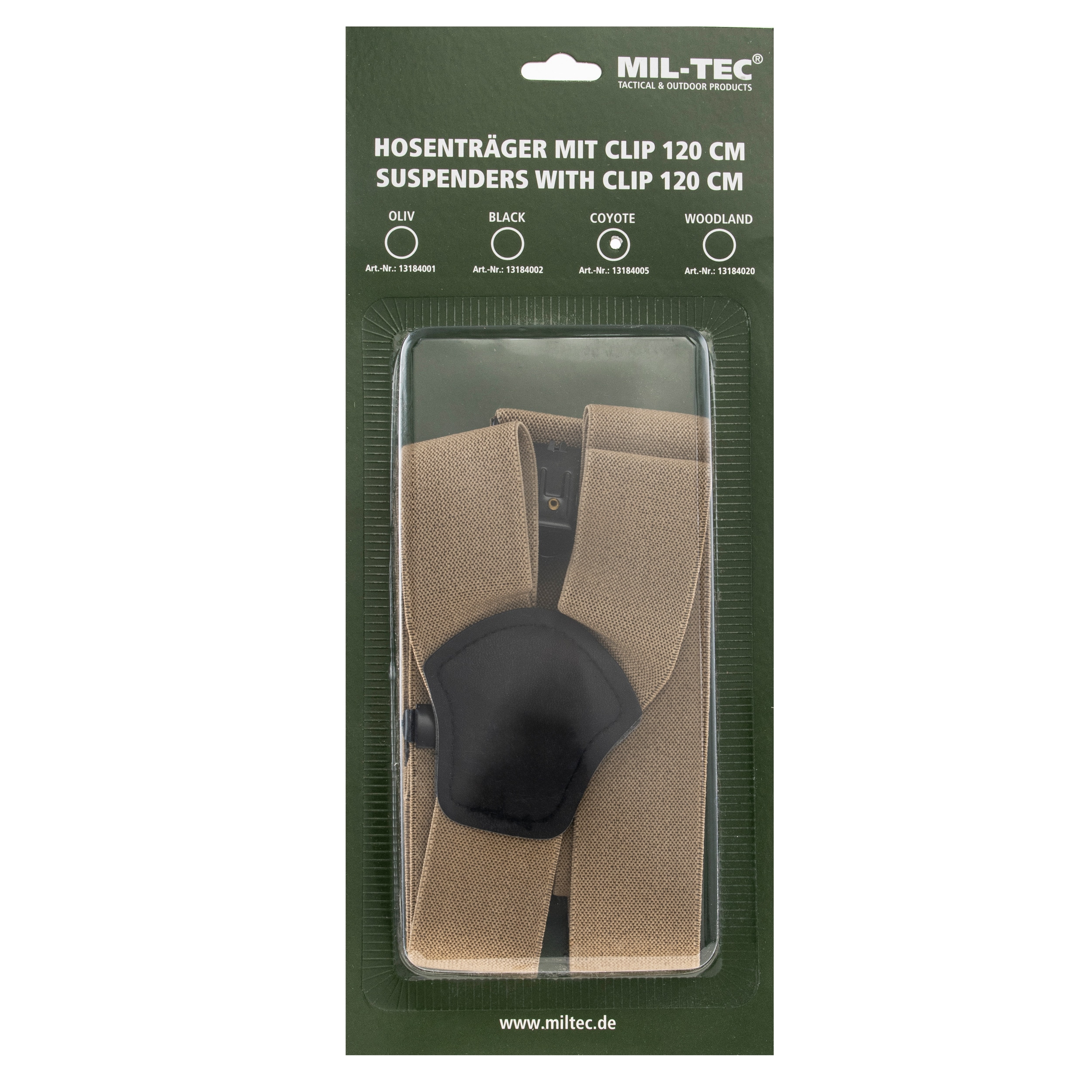 Taktické popruhy Mil-Tec – Coyote