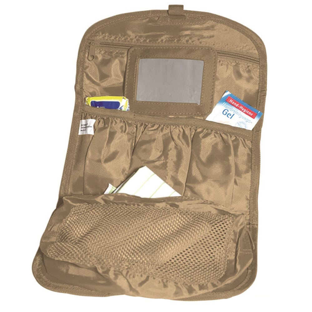 Kosmetická taška Mil-Tec British Toilet Bag - Coyote