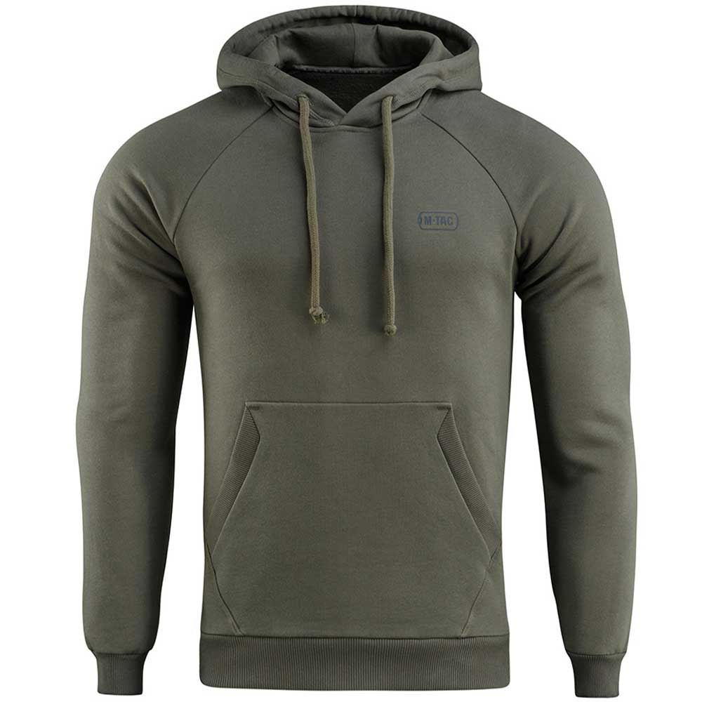 Mikina M-Tac Hoodie Cotton Raglan Hard - Army Olive