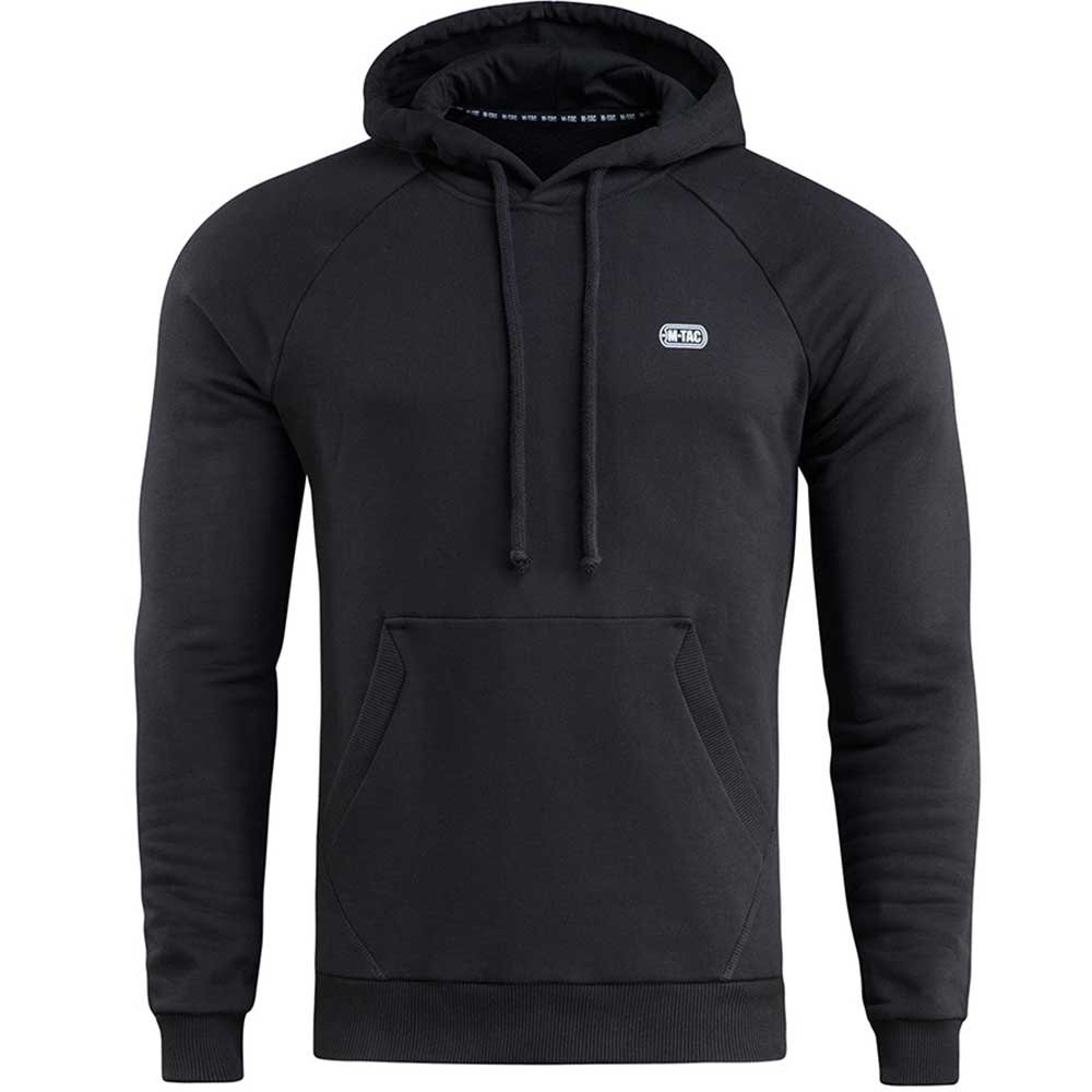 Mikina M-Tac Hoodie Cotton Raglan Hard - Black