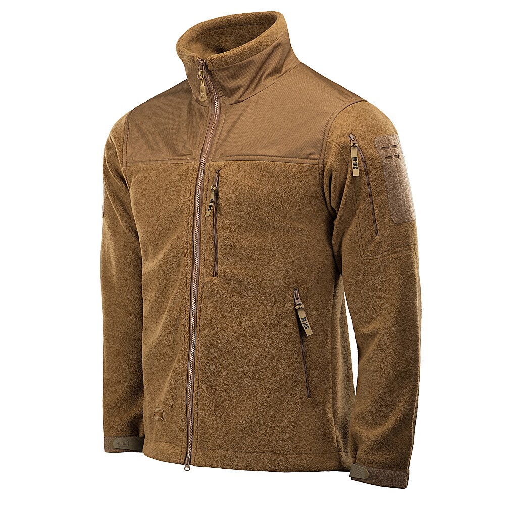 Fleesová mikina M-Tac Alpha Microfleece Gen II – Coyote Brown