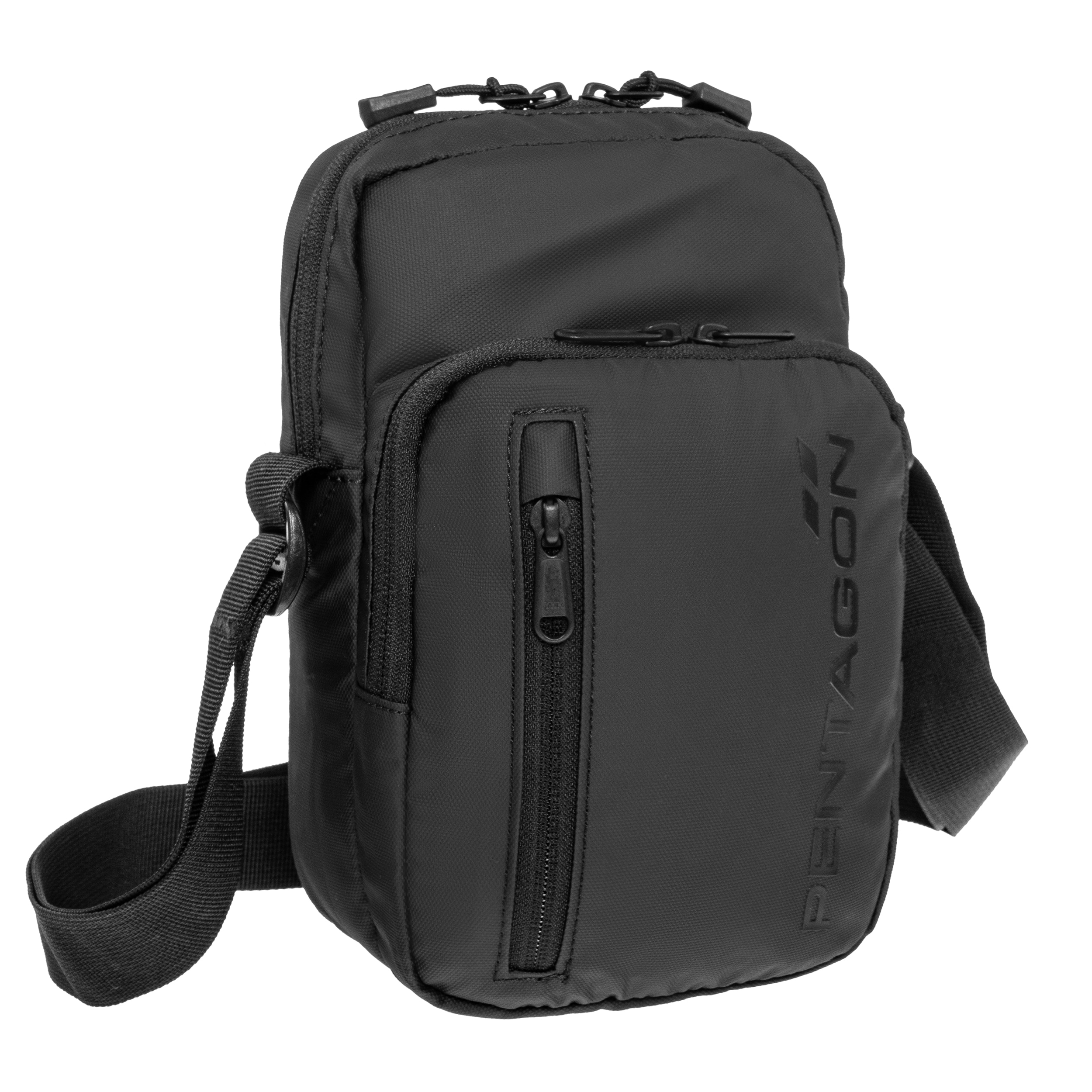 Taška přes rameno Pentagon Kleos Messenger 2,4 l - Stealth Black