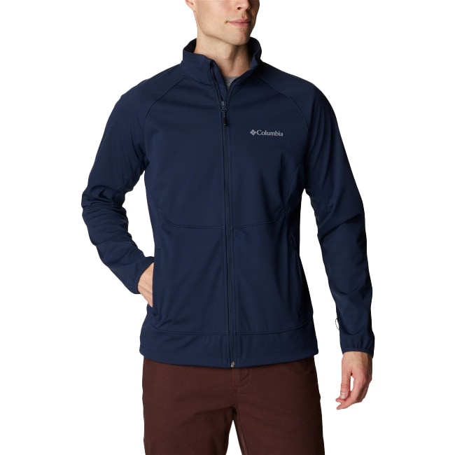 Bunda Columbia Canyon Meadows Softshell - Collegiate Navy