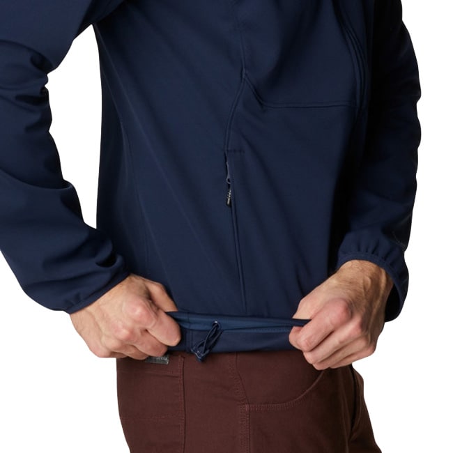 Bunda Columbia Canyon Meadows Softshell - Collegiate Navy