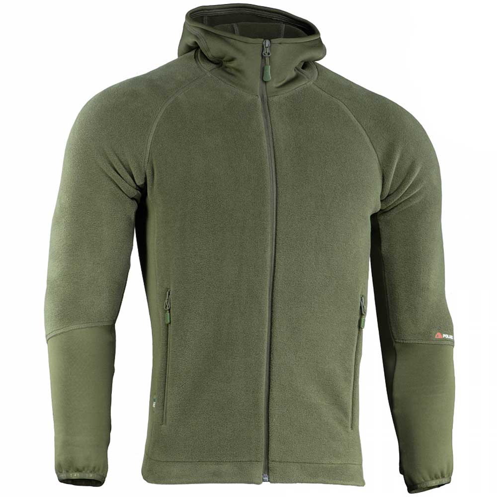 Fleesová mikina M-Tac Hoodie Polartec Sport – Olive