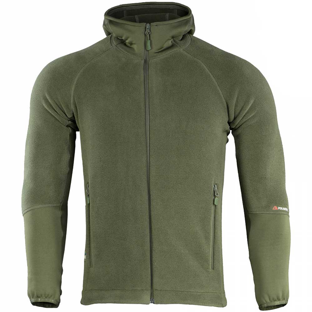 Fleesová mikina M-Tac Hoodie Polartec Sport – Olive