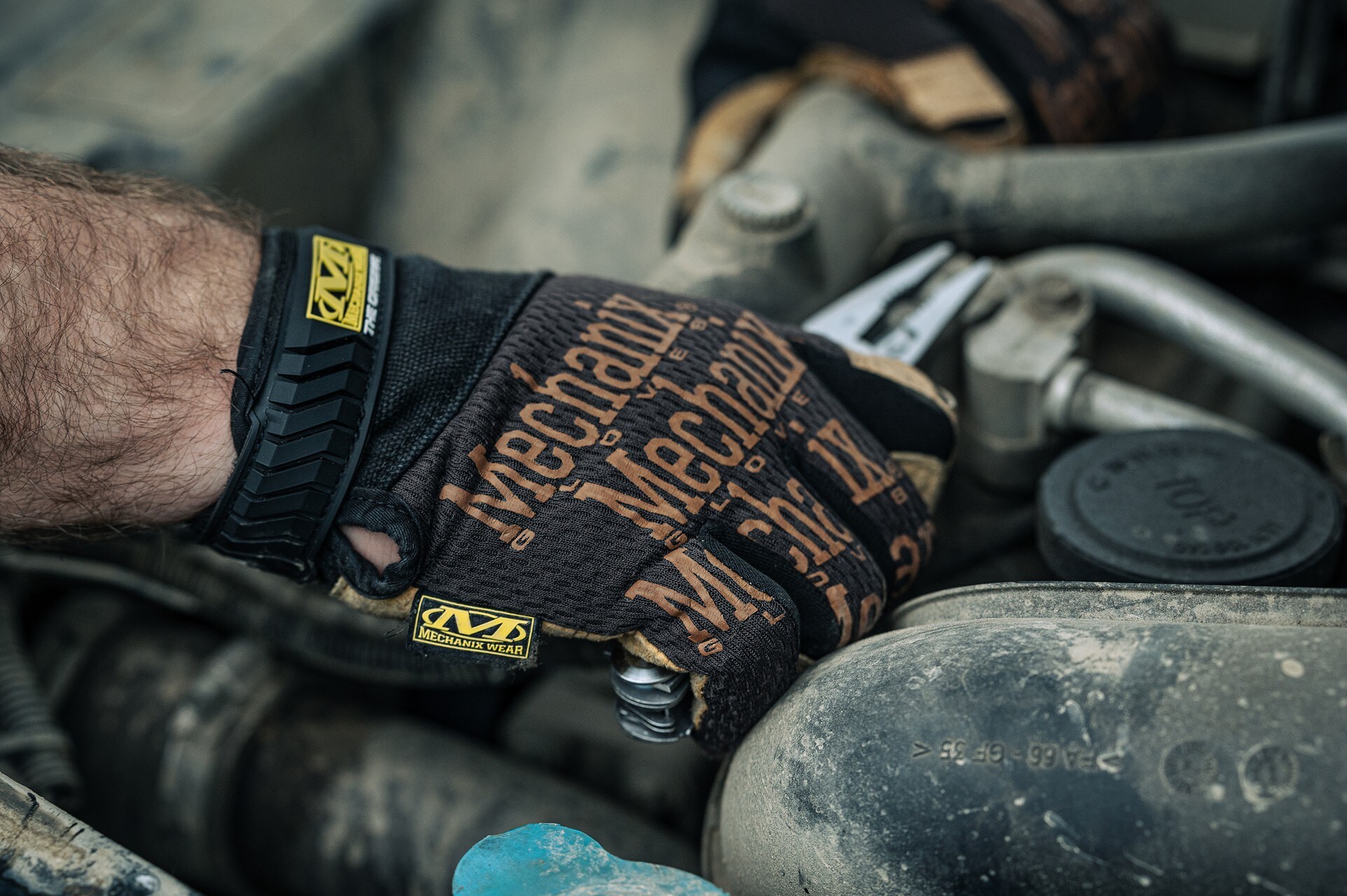 Taktické rukavice Mechanix Wear Original - Leather