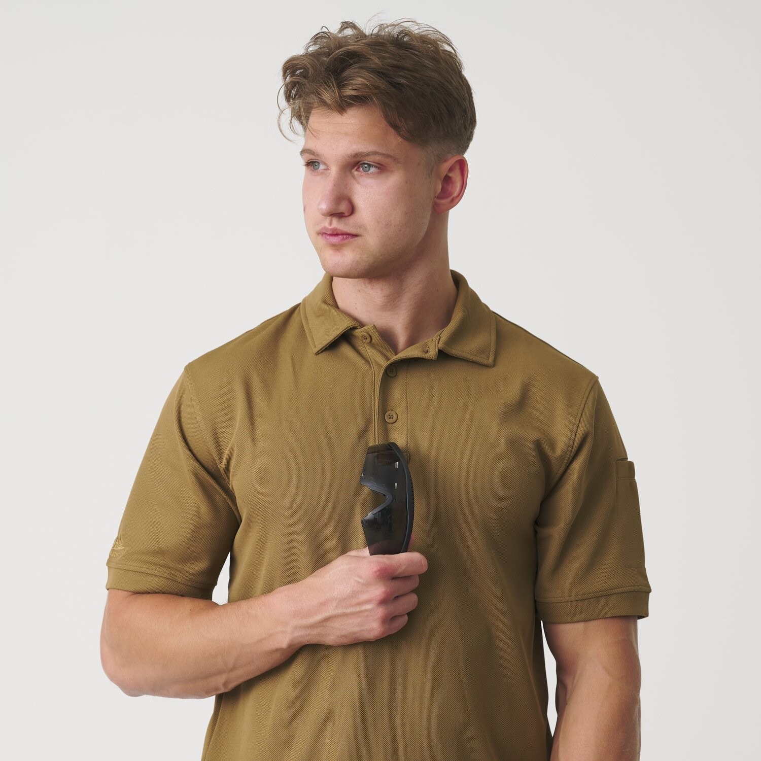 Termoaktivní tričko Polo Helikon-Tex UTL TopCool - Coyote