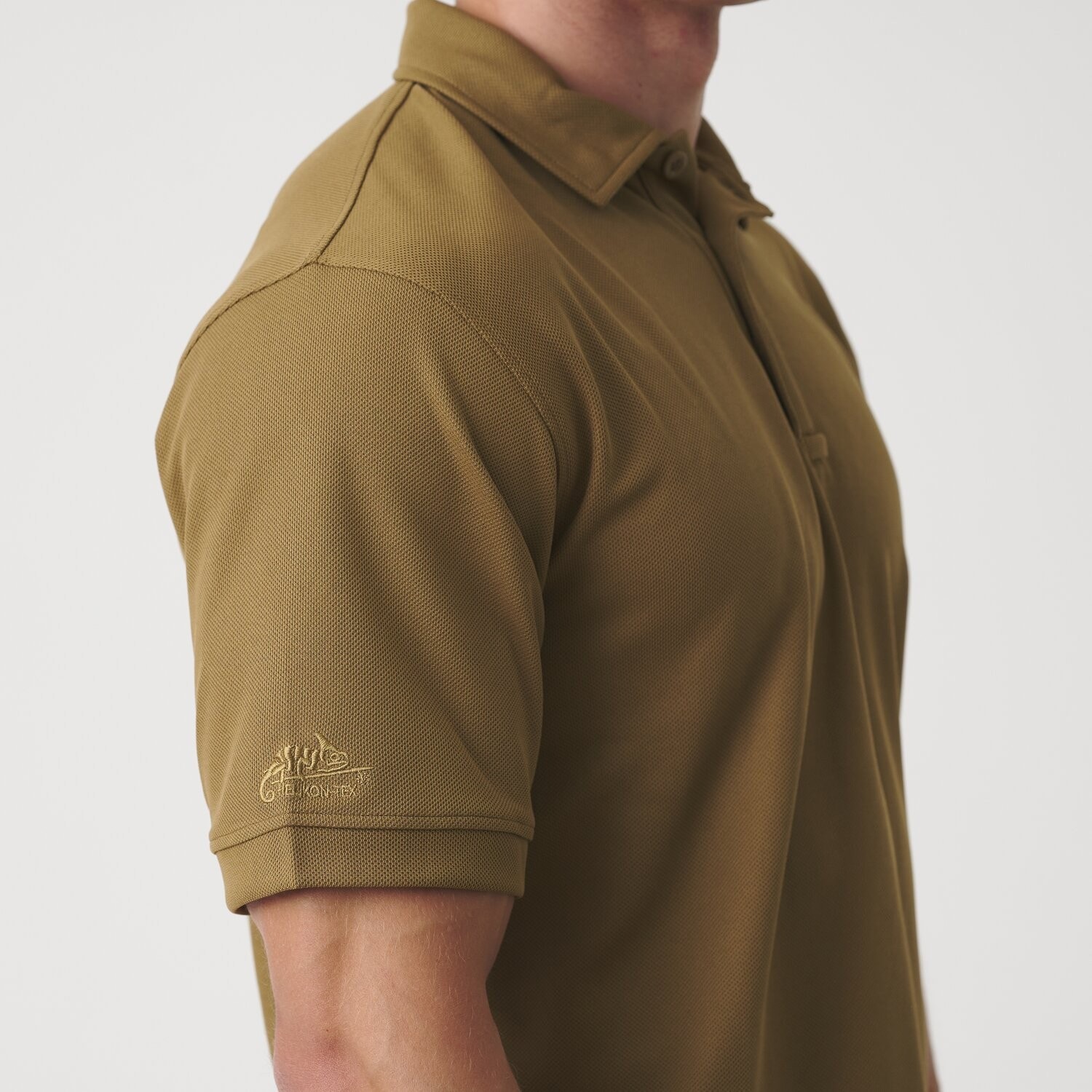 Termoaktivní tričko Polo Helikon-Tex UTL TopCool - Coyote