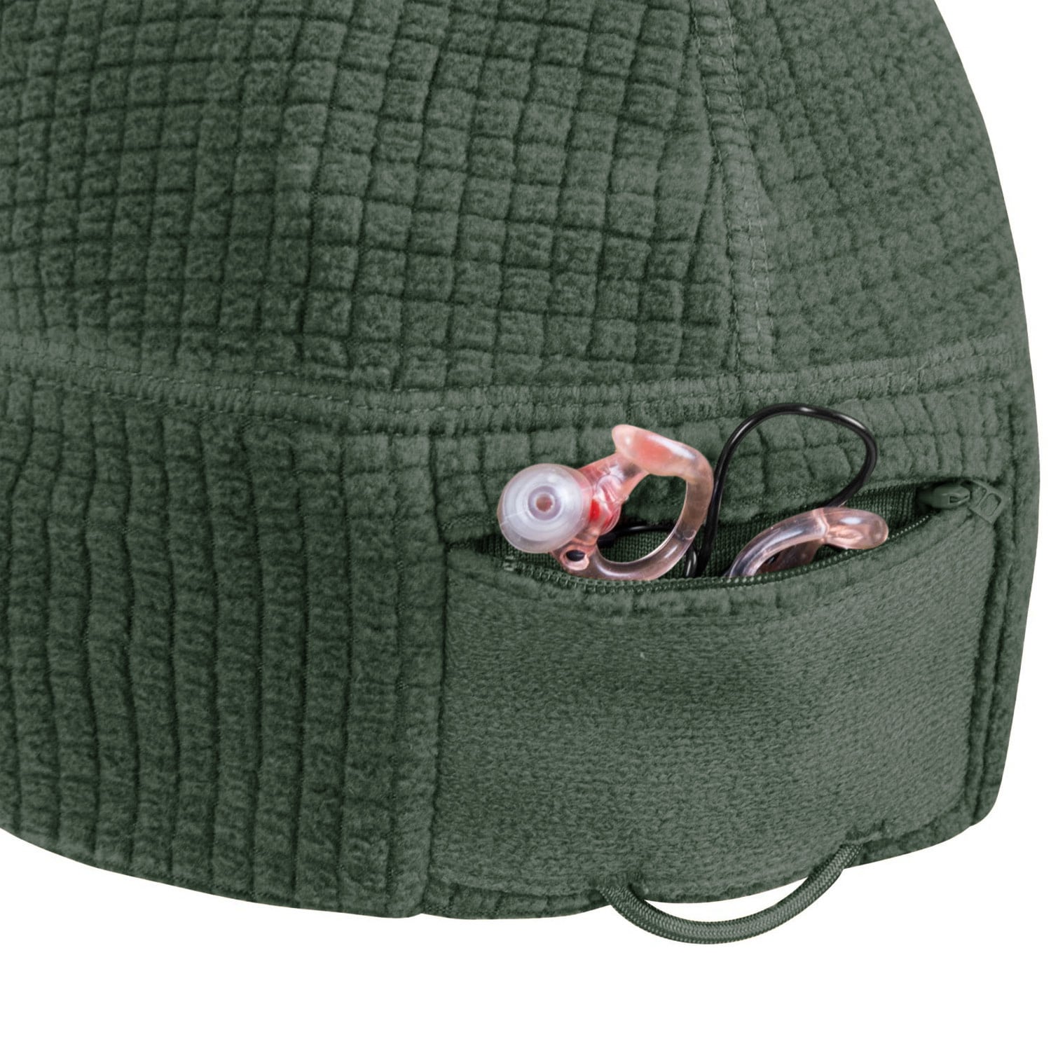 Čepice Helikon-Tex Range Beanie Grid Fleece - Olive Green