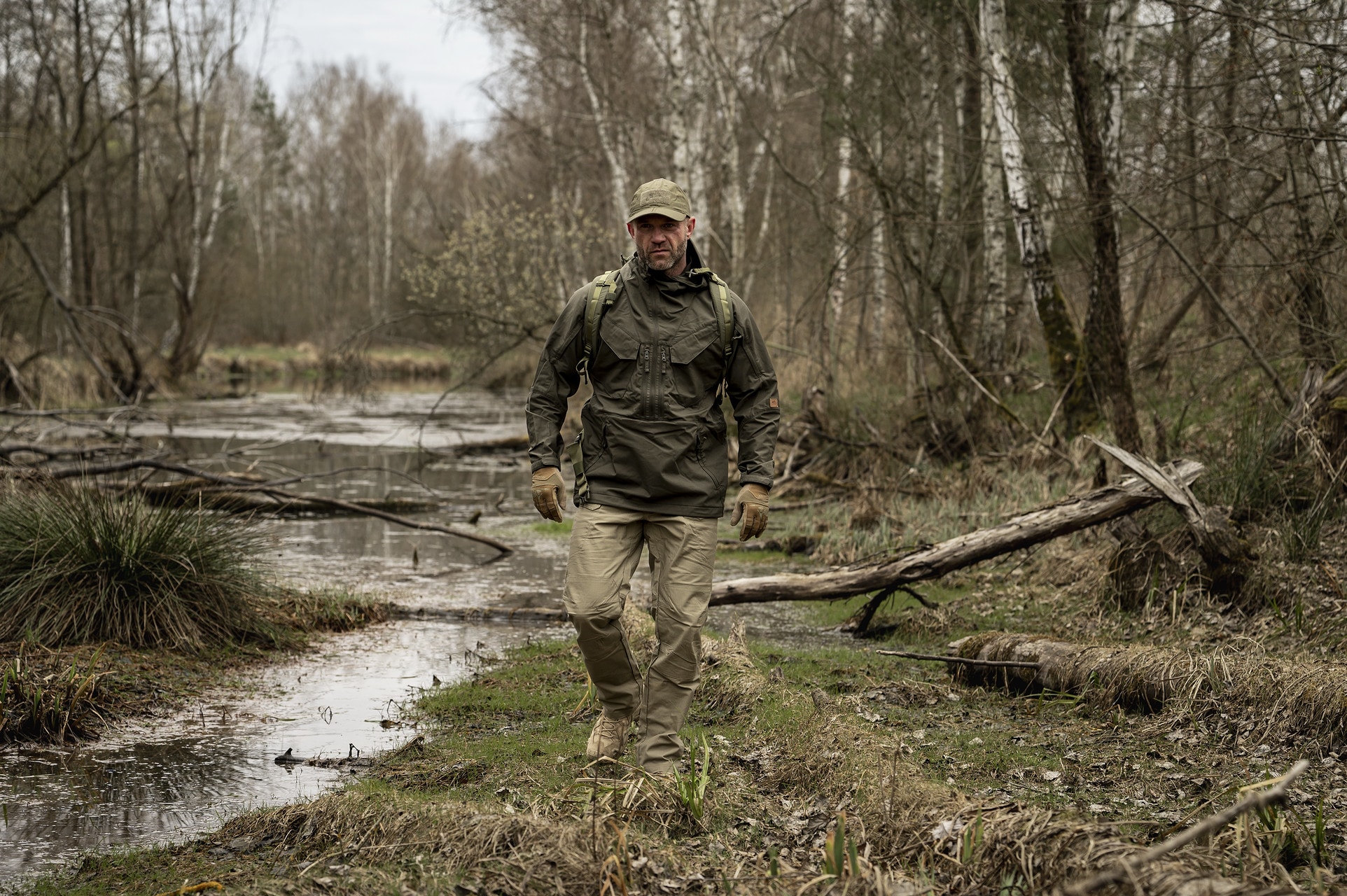 Bunda Helikon-Tex Pilgrim Anorak - Taiga Green