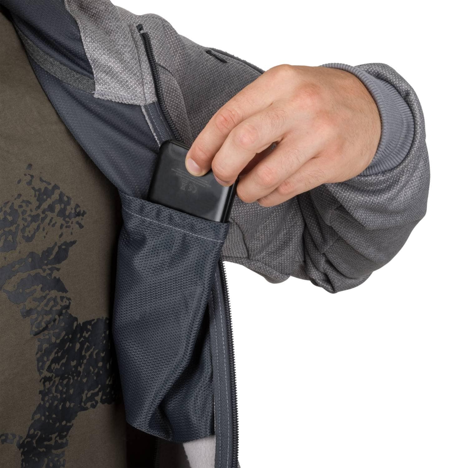 Mikina Helikon-Tex Urban Tactical Hoodie - Melange Grey