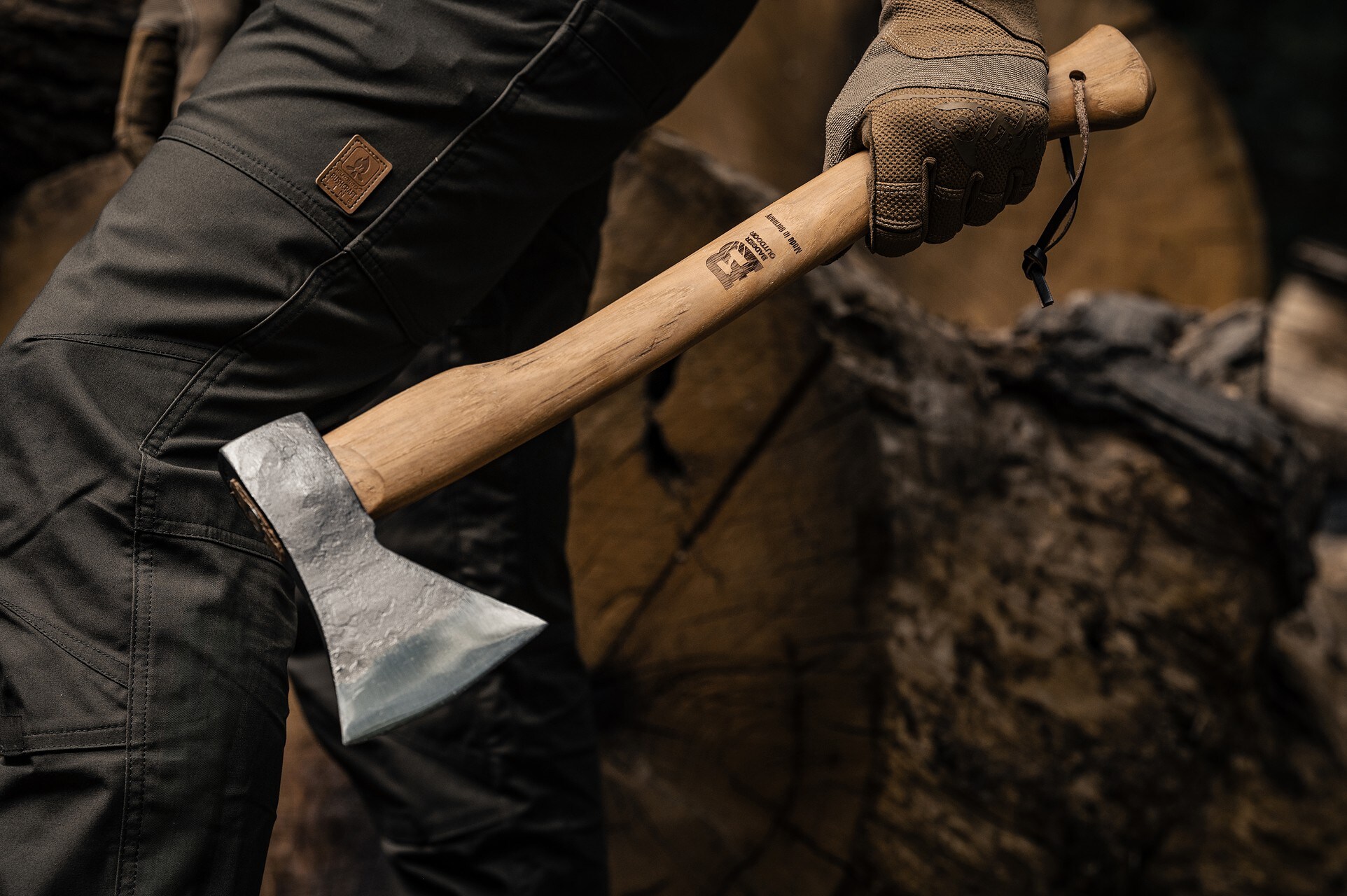 Kalhoty Helikon-Tex Woodsman – Taiga Green