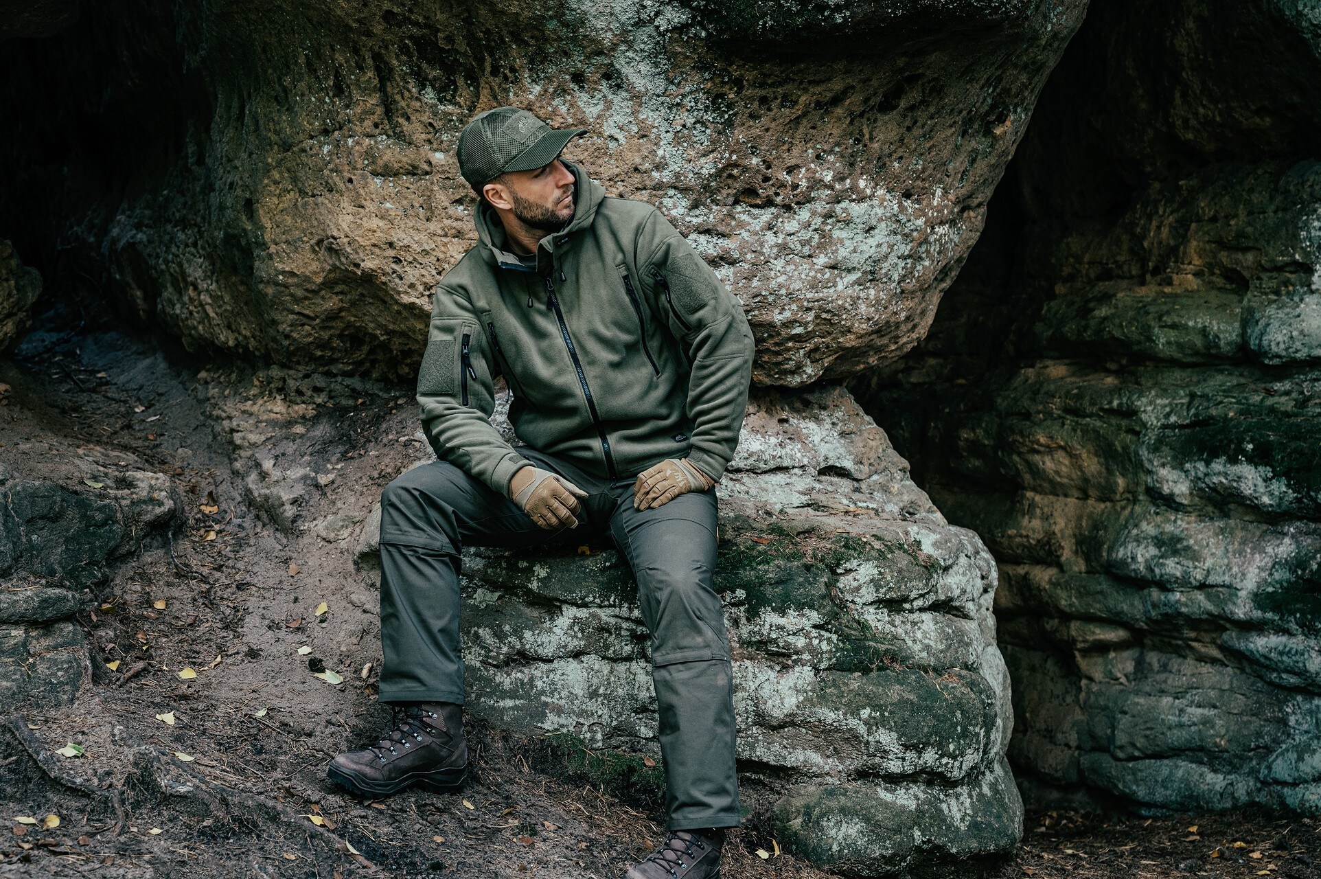 Kalhoty Helikon-Tex Woodsman – Taiga Green