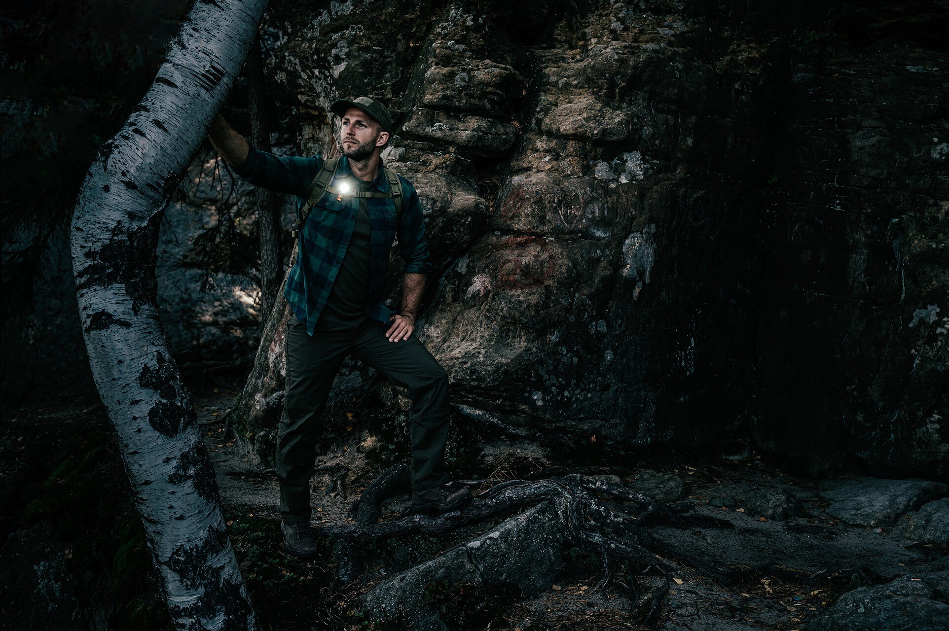 Kalhoty Helikon-Tex Woodsman – Taiga Green