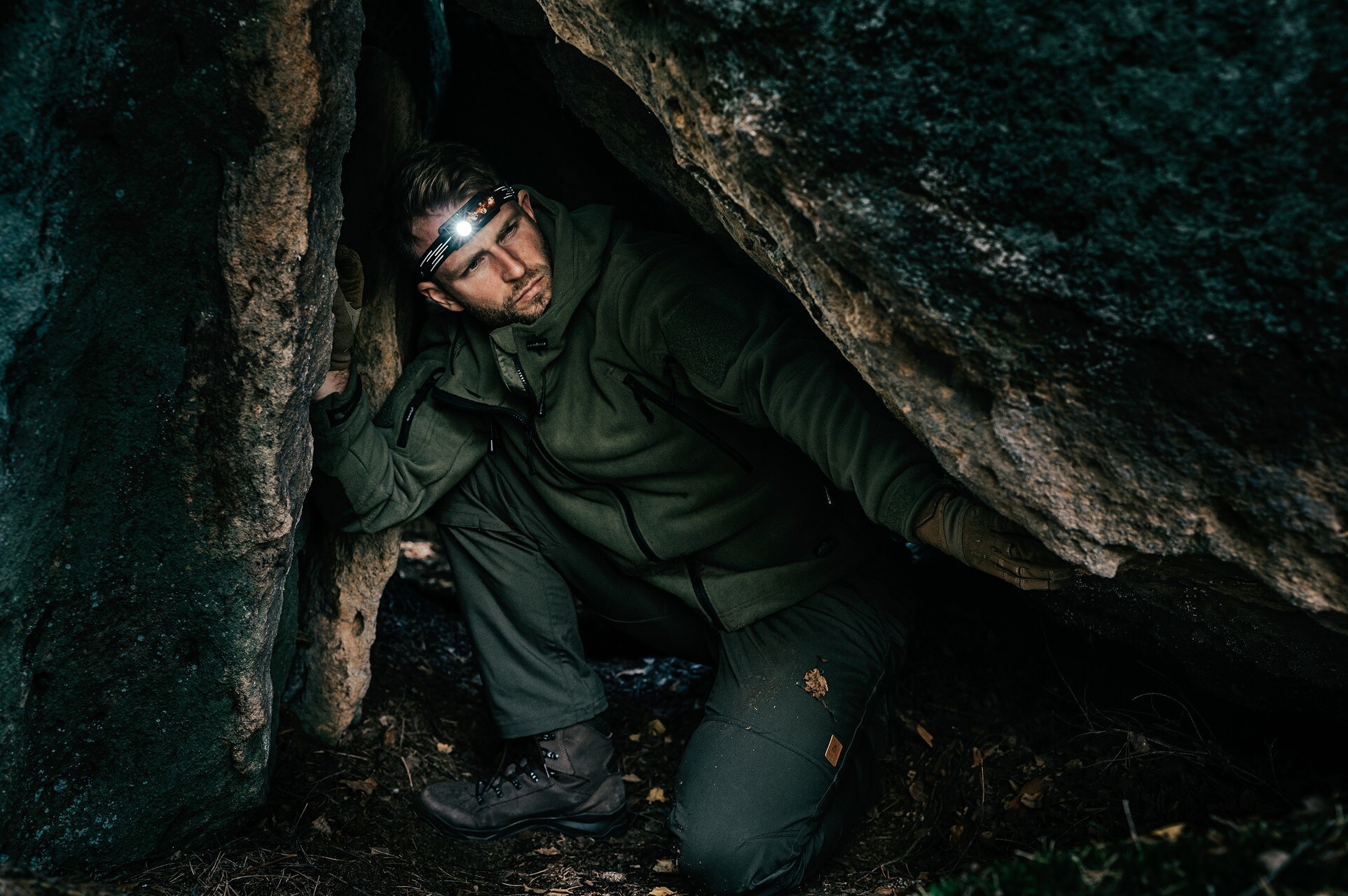 Kalhoty Helikon-Tex Woodsman – Taiga Green