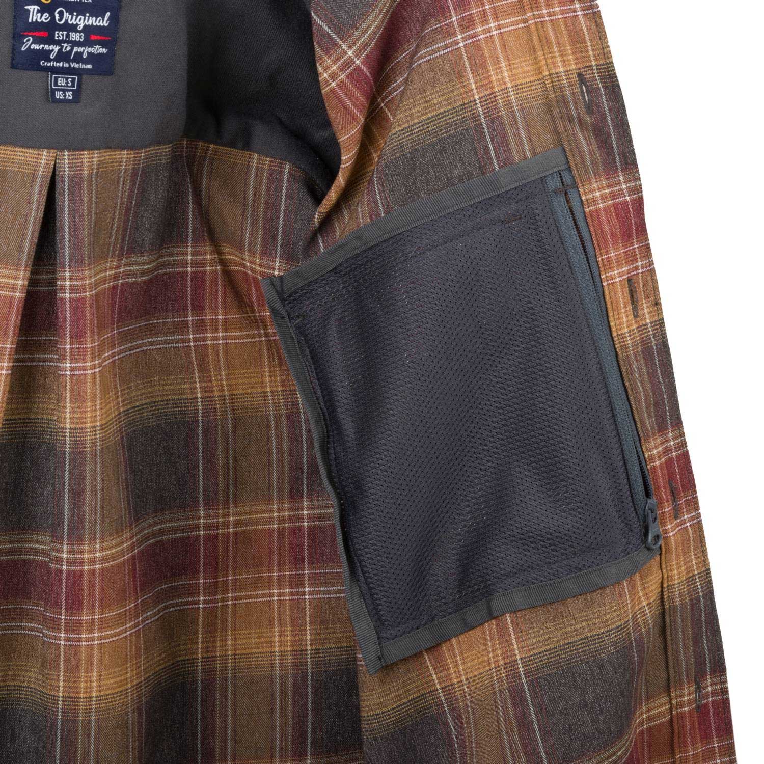 Košile Helikon-Tex GreyMan Polyester/Nylon - Amber Plaid