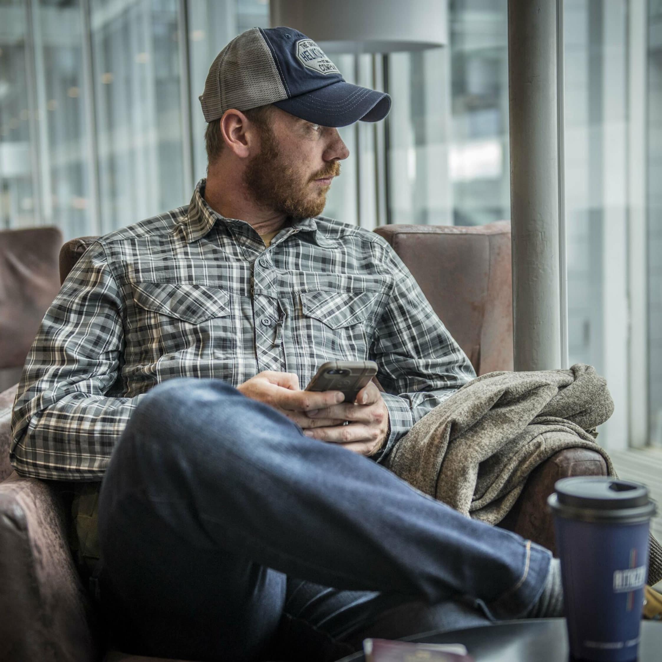 Košile Helikon-Tex Defender Mk2 City - Stone Plaid