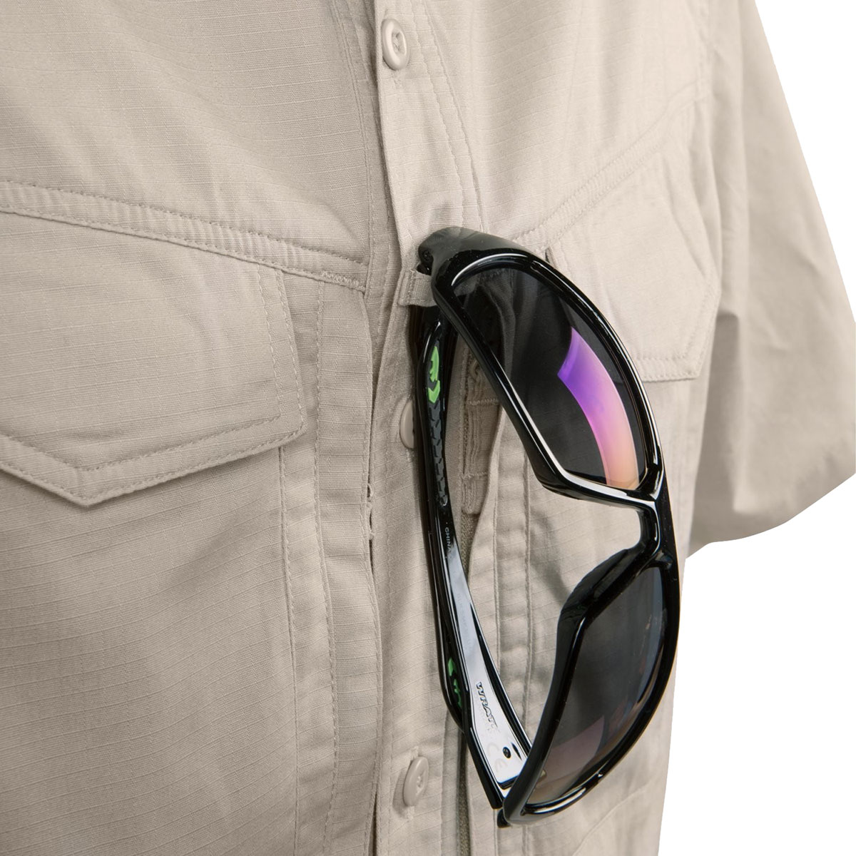 Košile Helikon-Tex Defender Mk2 PolyCotton Ripstop Short Sleeve - Khaki