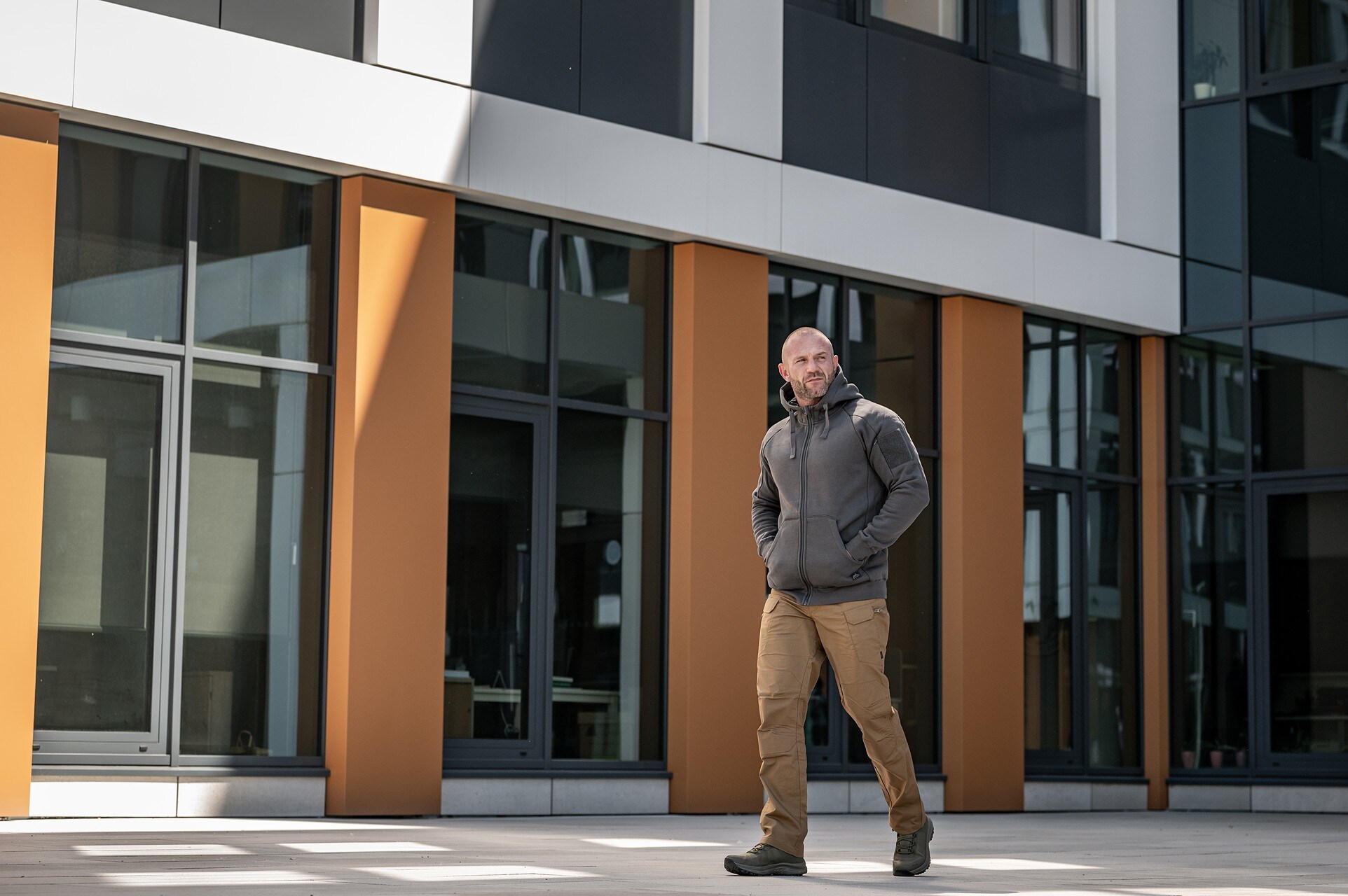 Mikina Helikon-Tex Urban Tactical Hoodie Lite - Grey