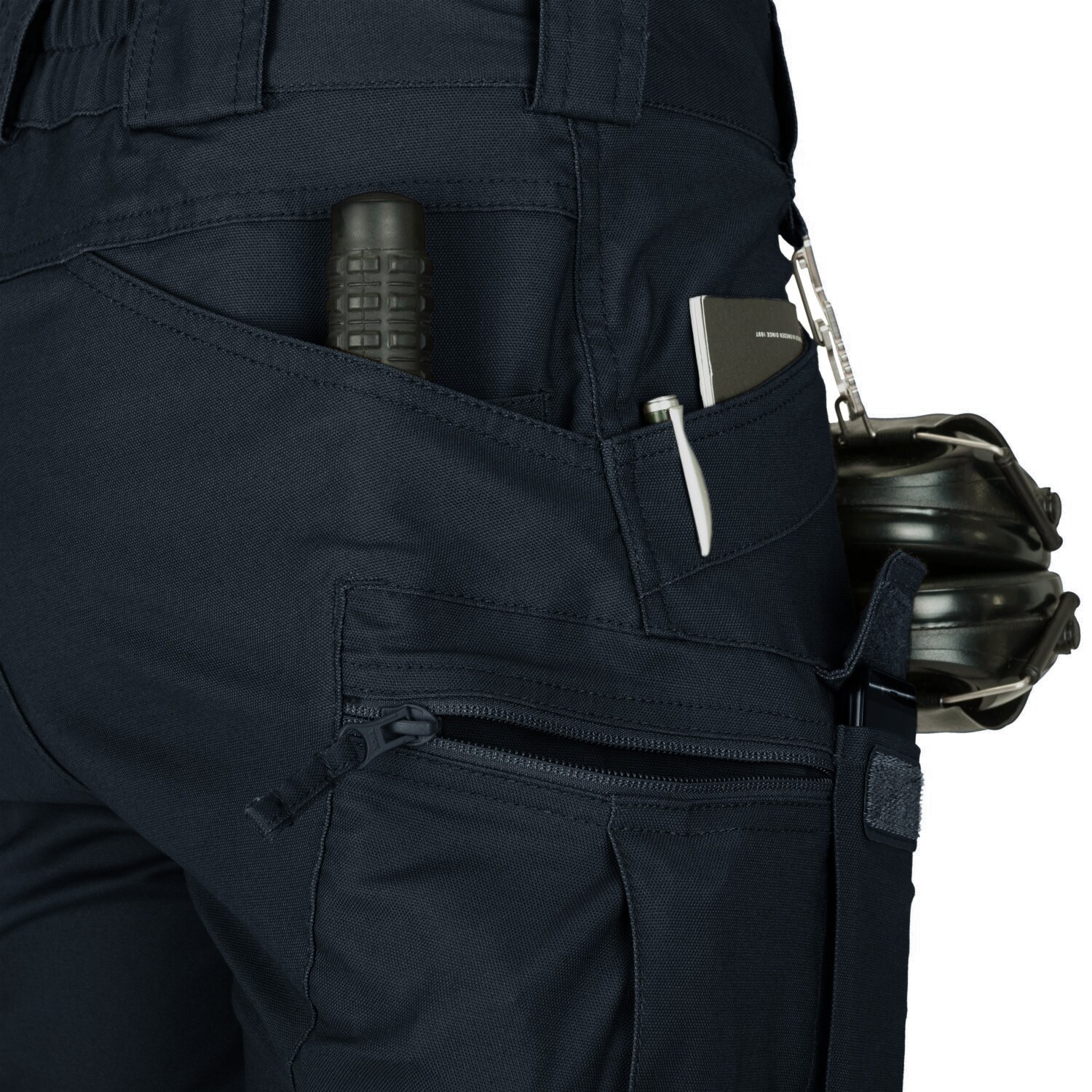 Kalhoty Helikon-Tex UTP PolyCotton Canvas – Navy Blue + pásek