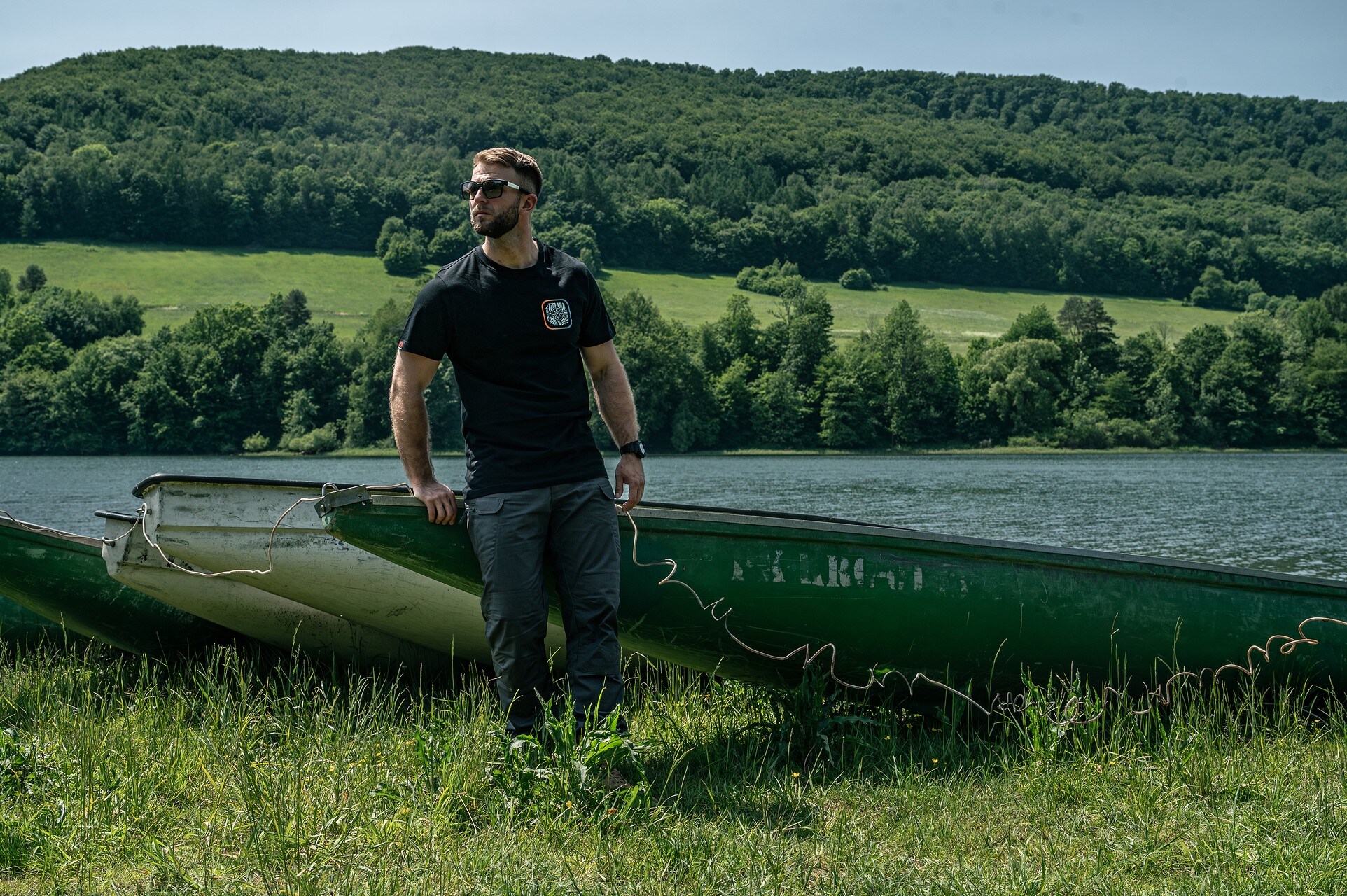 Kalhoty Helikon-Tex UTP PolyCotton Rip-Stop – Shadow Grey + pásek