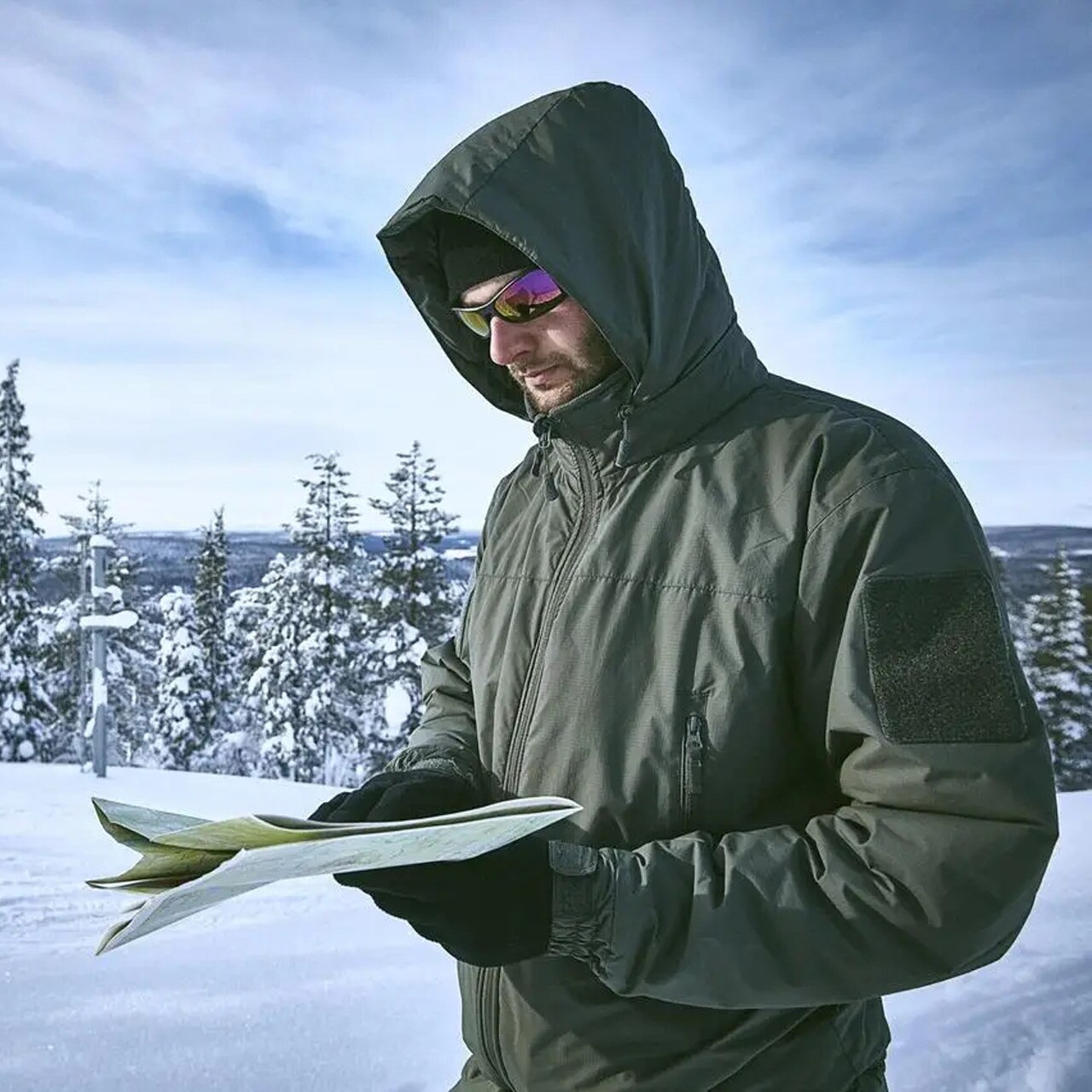 Bunda Helikon-Tex Level 7 Climashield Apex 100 g - Alpha Green