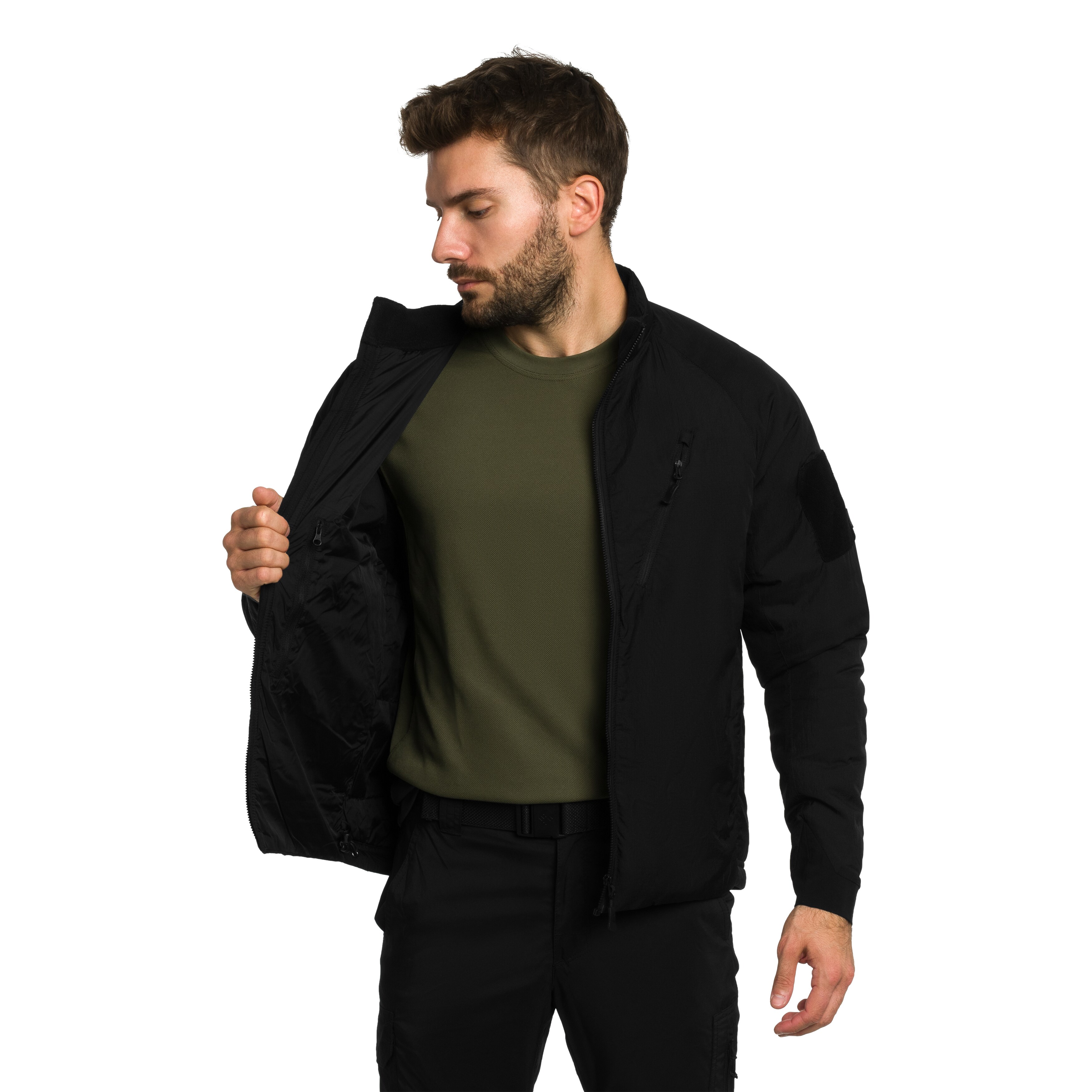 Bunda Helikon-Tex Wolfhound Climashield Apex - Black