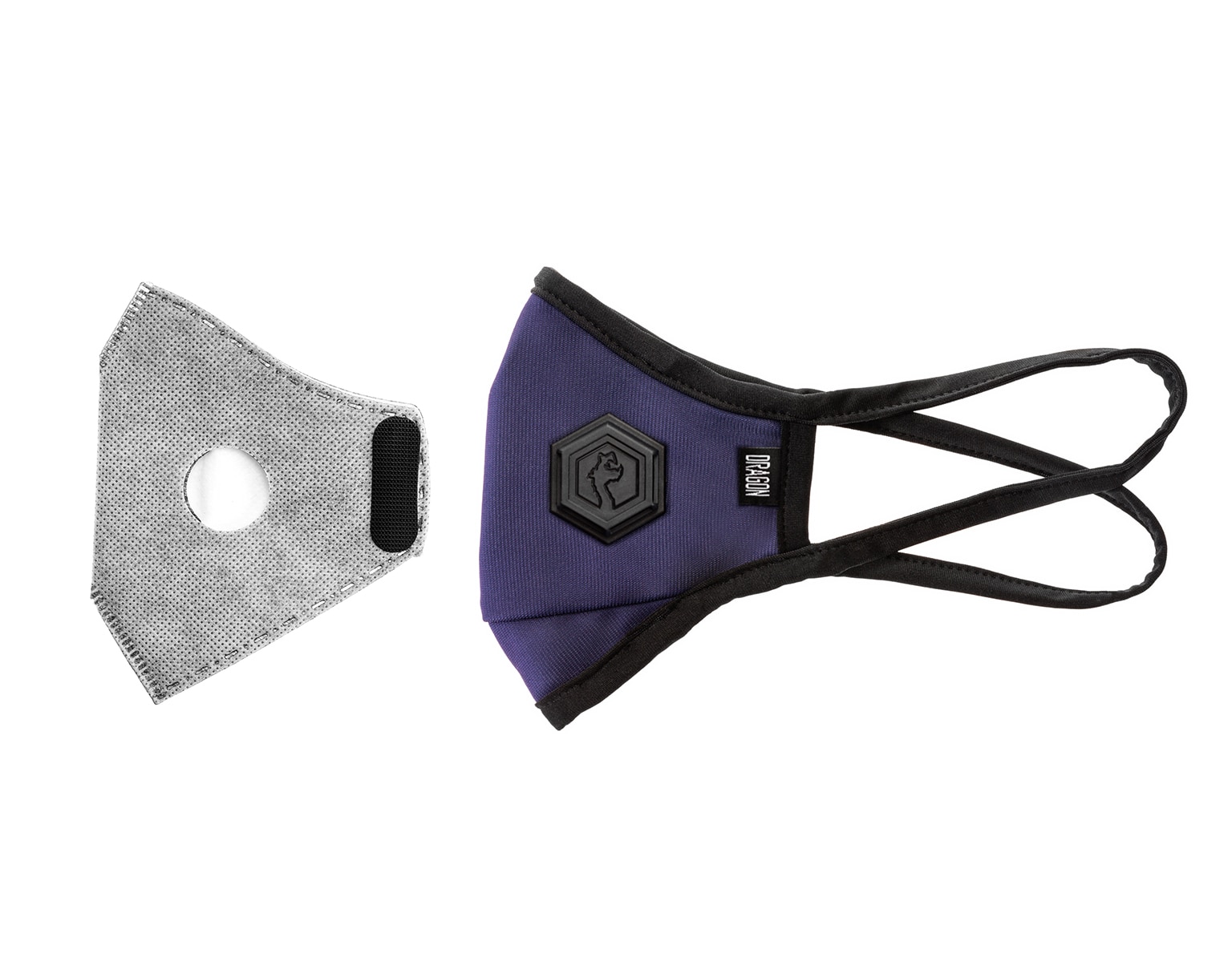 Antismogová maska Dragon Casual II Navy Blue