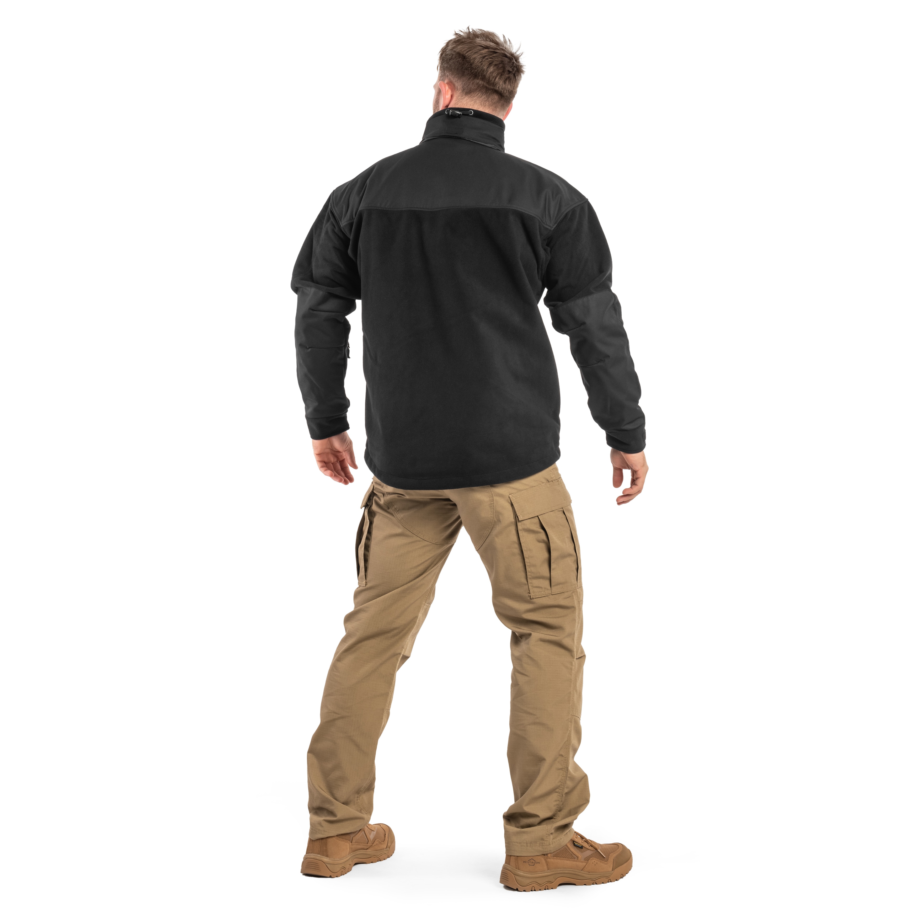 Fleesová mikina Helikon-Tex Classic Army Windblocker – Black