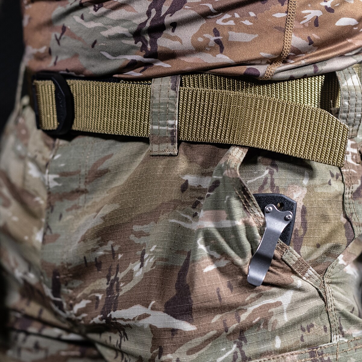 Opasek Pentagon Komvos Double - Coyote