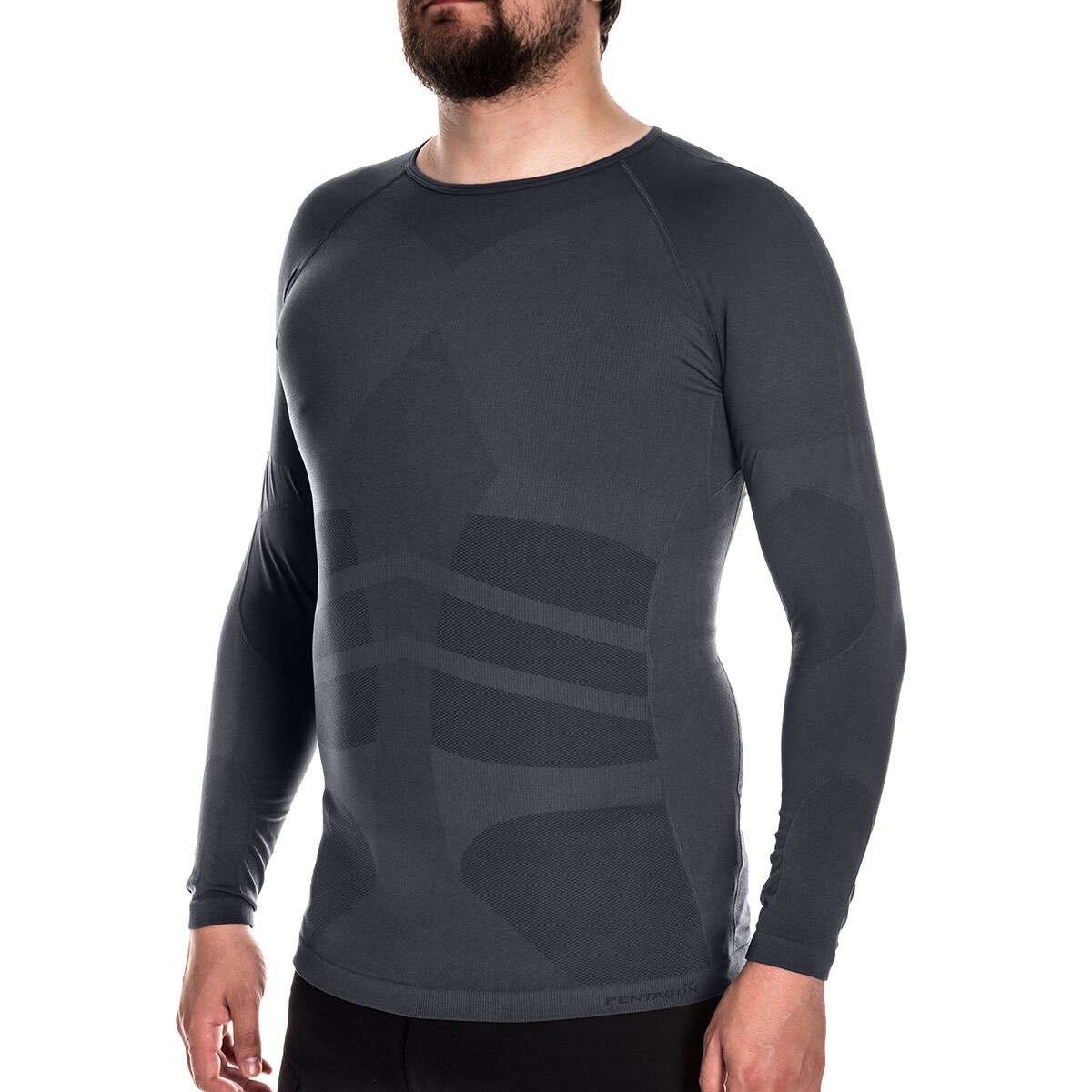 Termoaktivní tričko Pentagon Plexis Long Sleeve - Black
