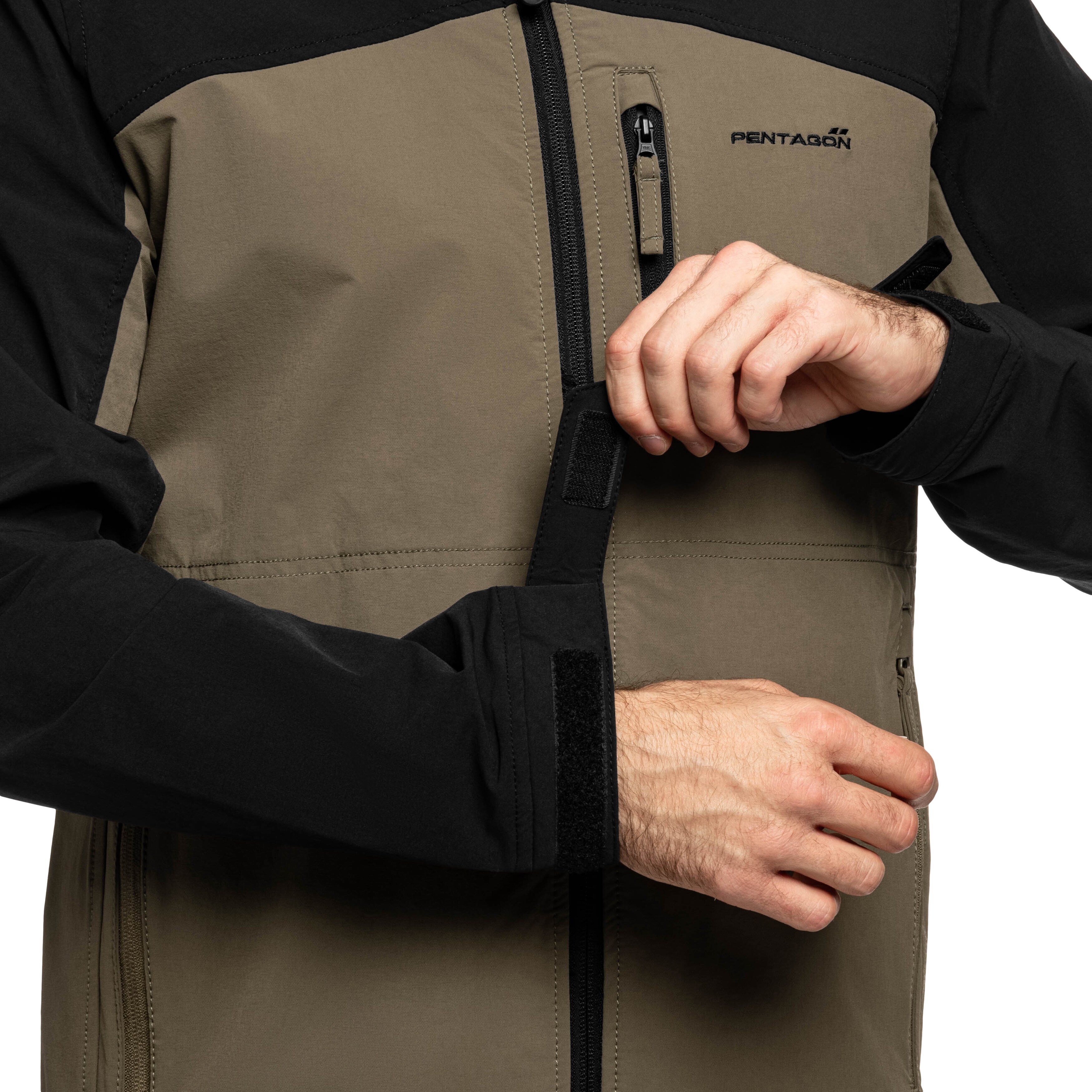 Bunda Pentagon Elite Light Softshell - RAL7013/Mix