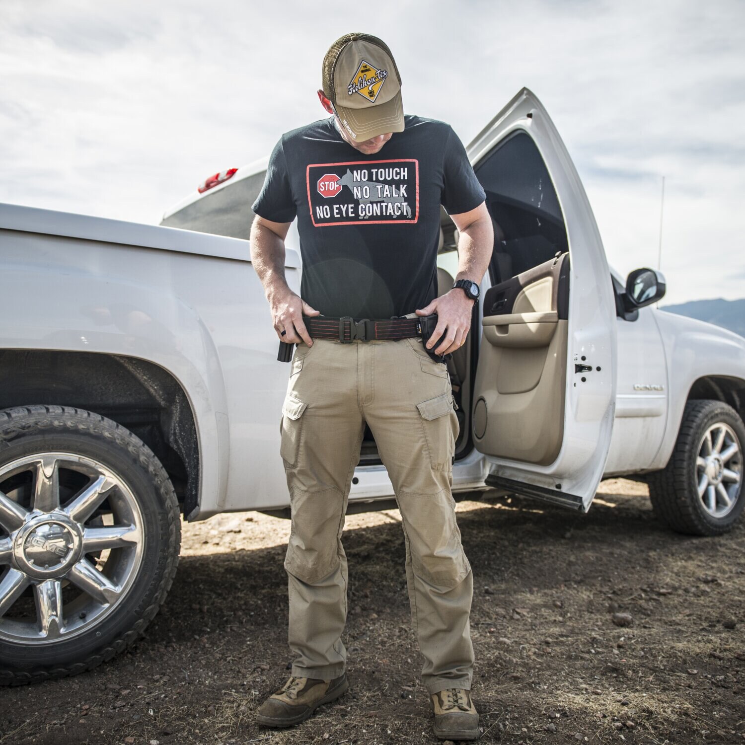 Opasek takticky Helikon-Tex Competition Nautic Shooting Belt - Black/Red