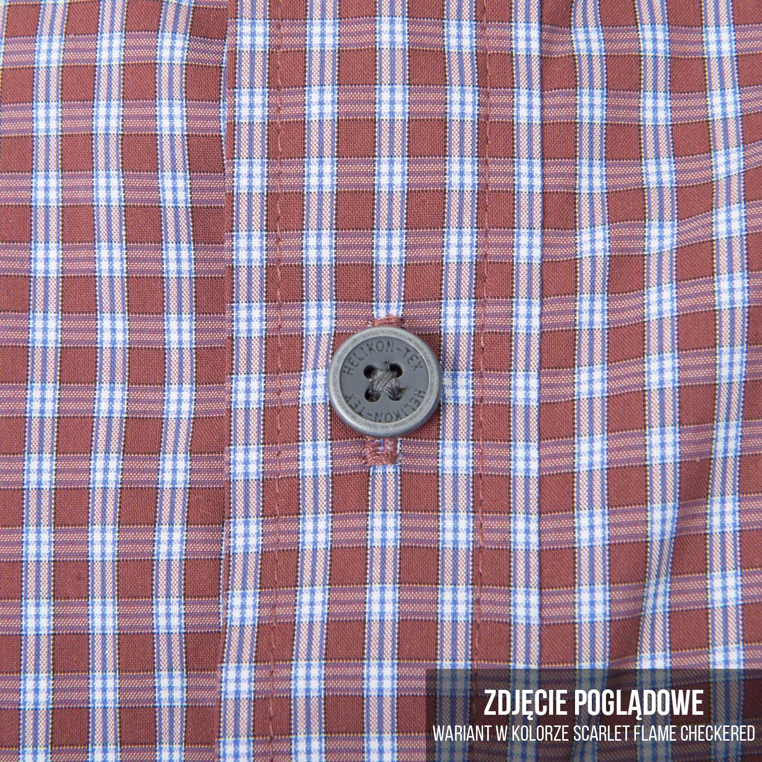 Košile Helikon-Tex Covert Concealed Carry - Ozark Blue Plaid