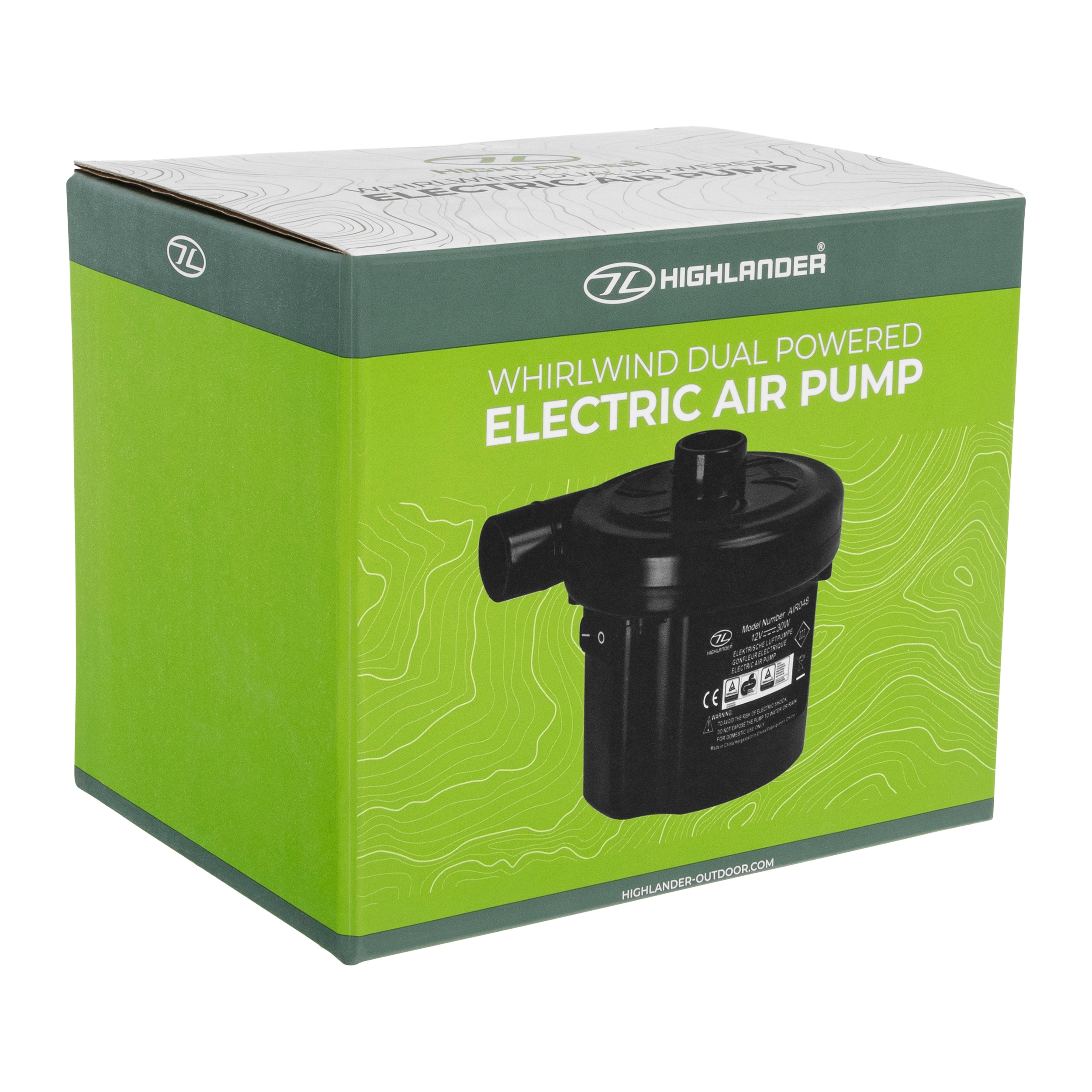 Elektrická pumpa Highlander Outdoor Whirlwind Dual
