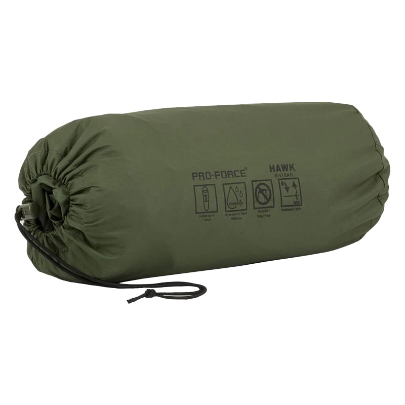 Bivy bag Highlander Outdoor Hawk s moskytiérou - Olive