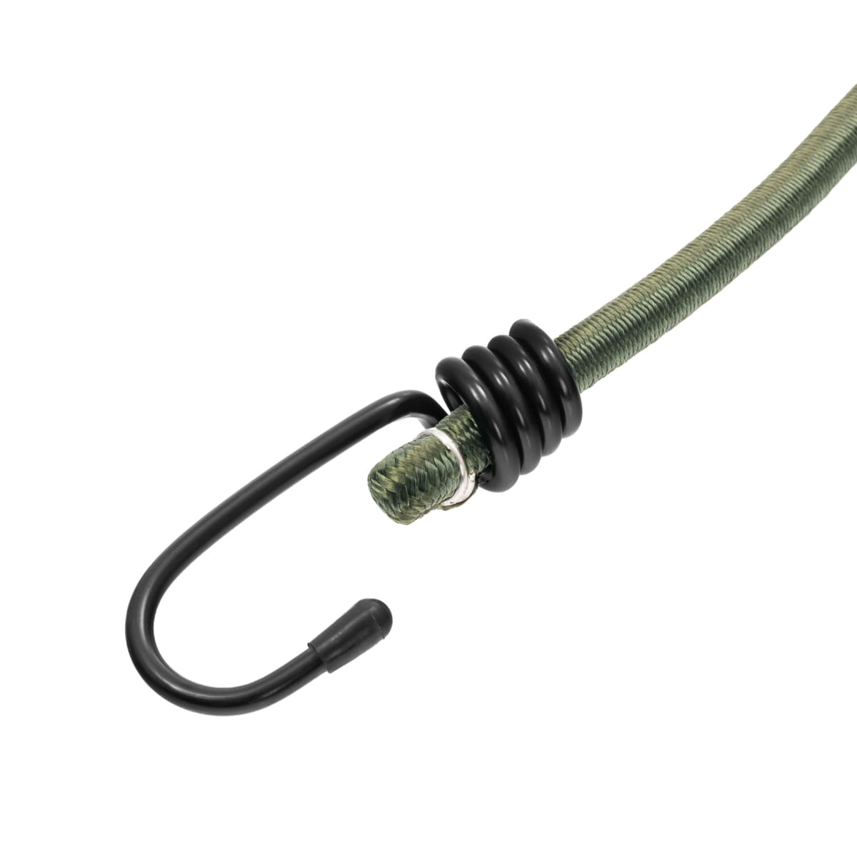 Šňůra bungee Highlander Outdoor 8 mm x 75 cm 12 ks - Olive