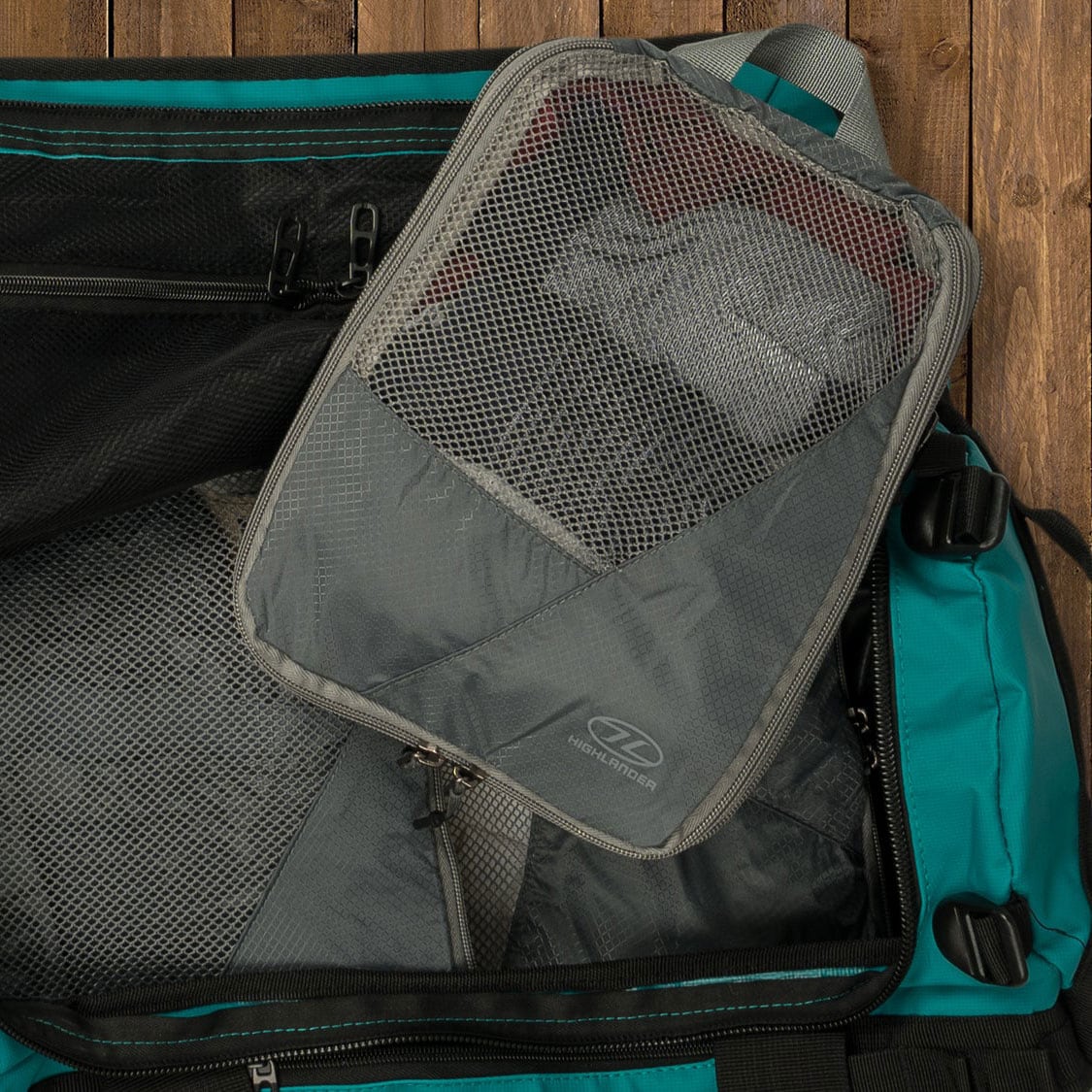 Organizér Highlander Outdoor 3 ks – šedý