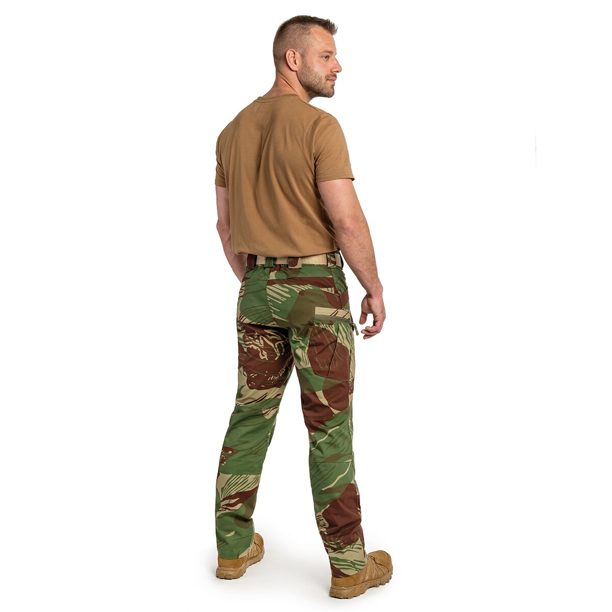Kalhoty Helikon-Tex UTP PolyCotton Stretch Rip-Stop – Rhodesian Camo + pásek