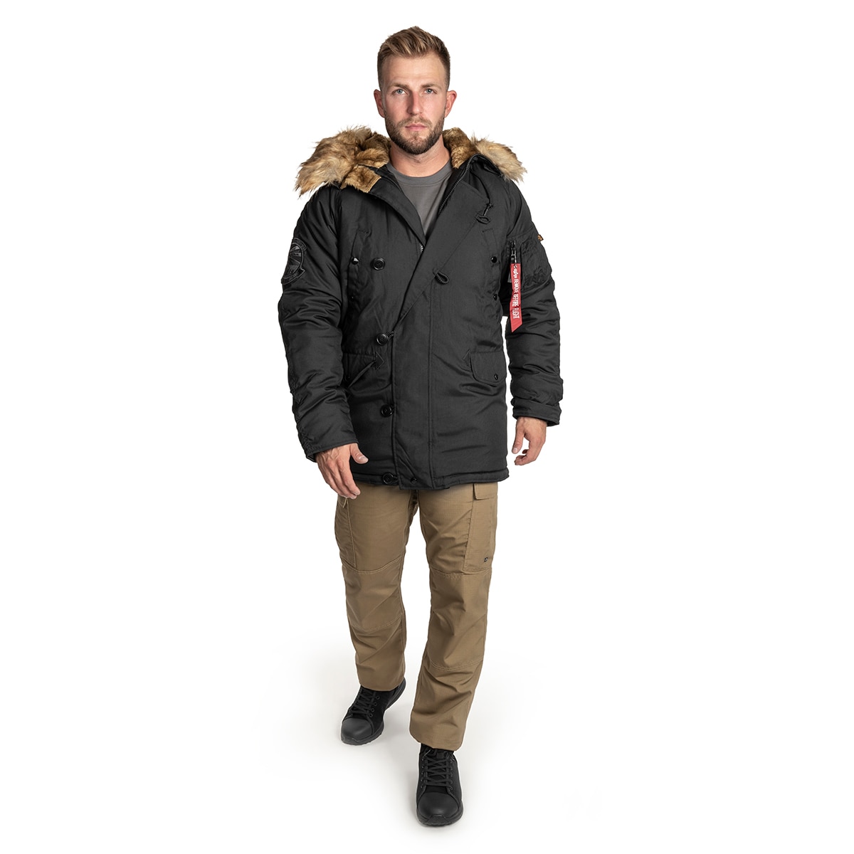 Bunda Alpha Industries Explorer - Black