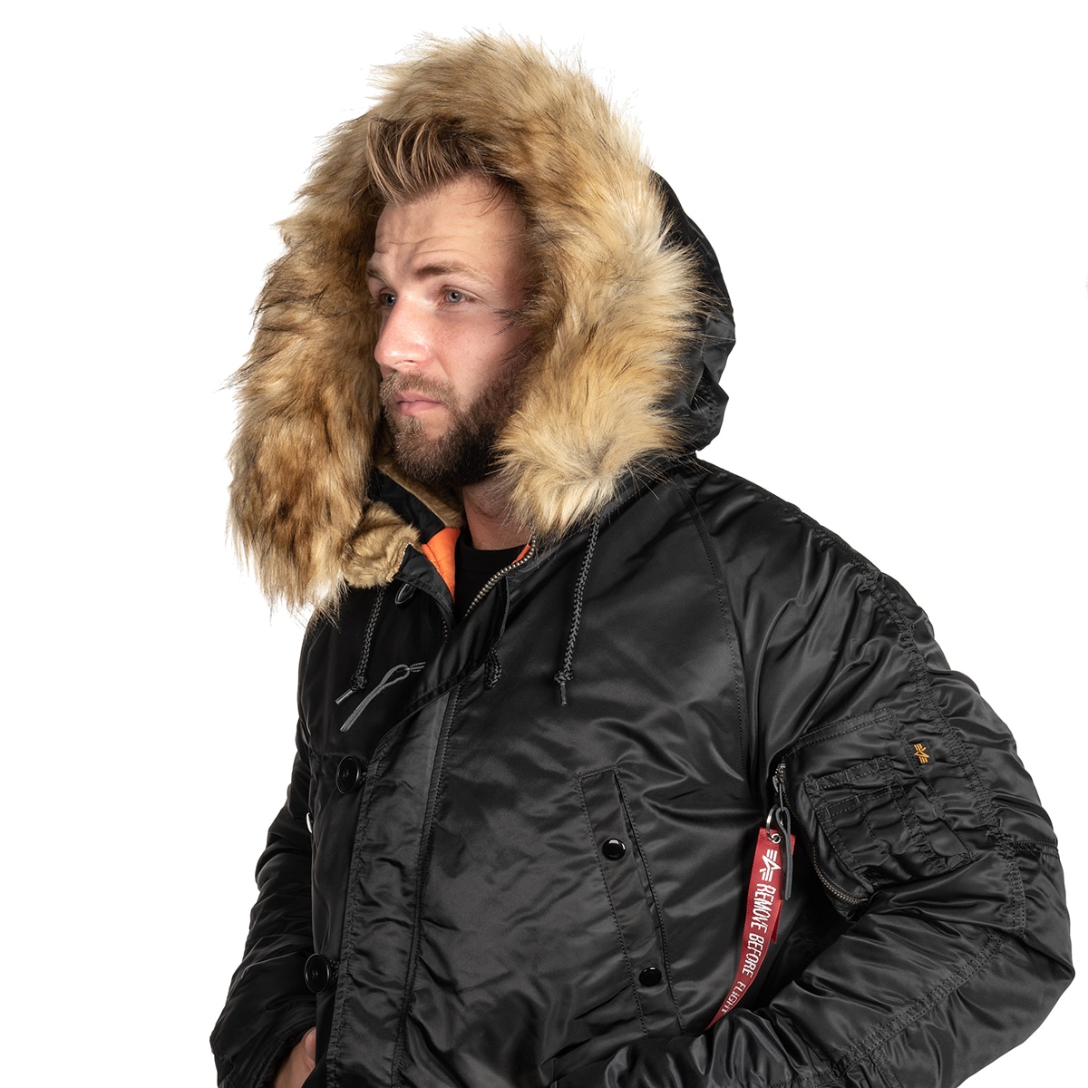 Bunda Alpha Industries N3B VF 59 Fitted - Black