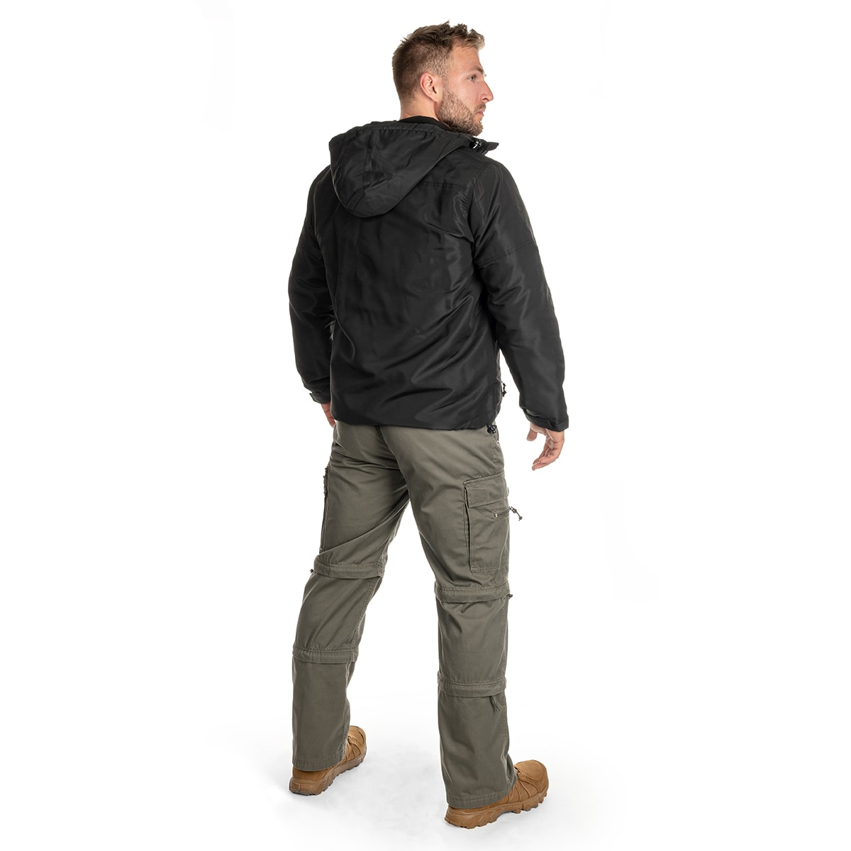 Bunda Brandit Windbreaker - Black