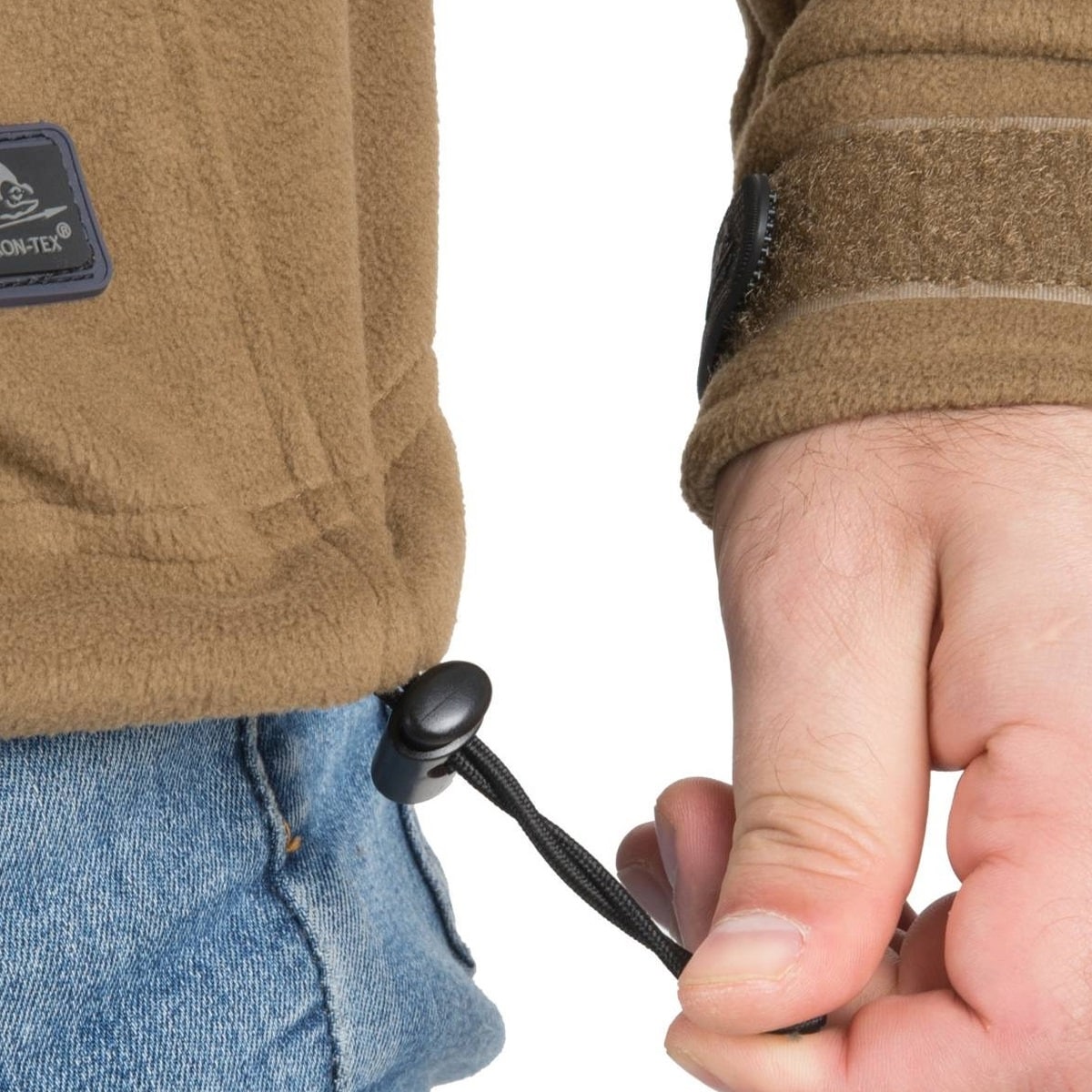 Fleesová mikina Helikon-Tex Patriot – Coyote