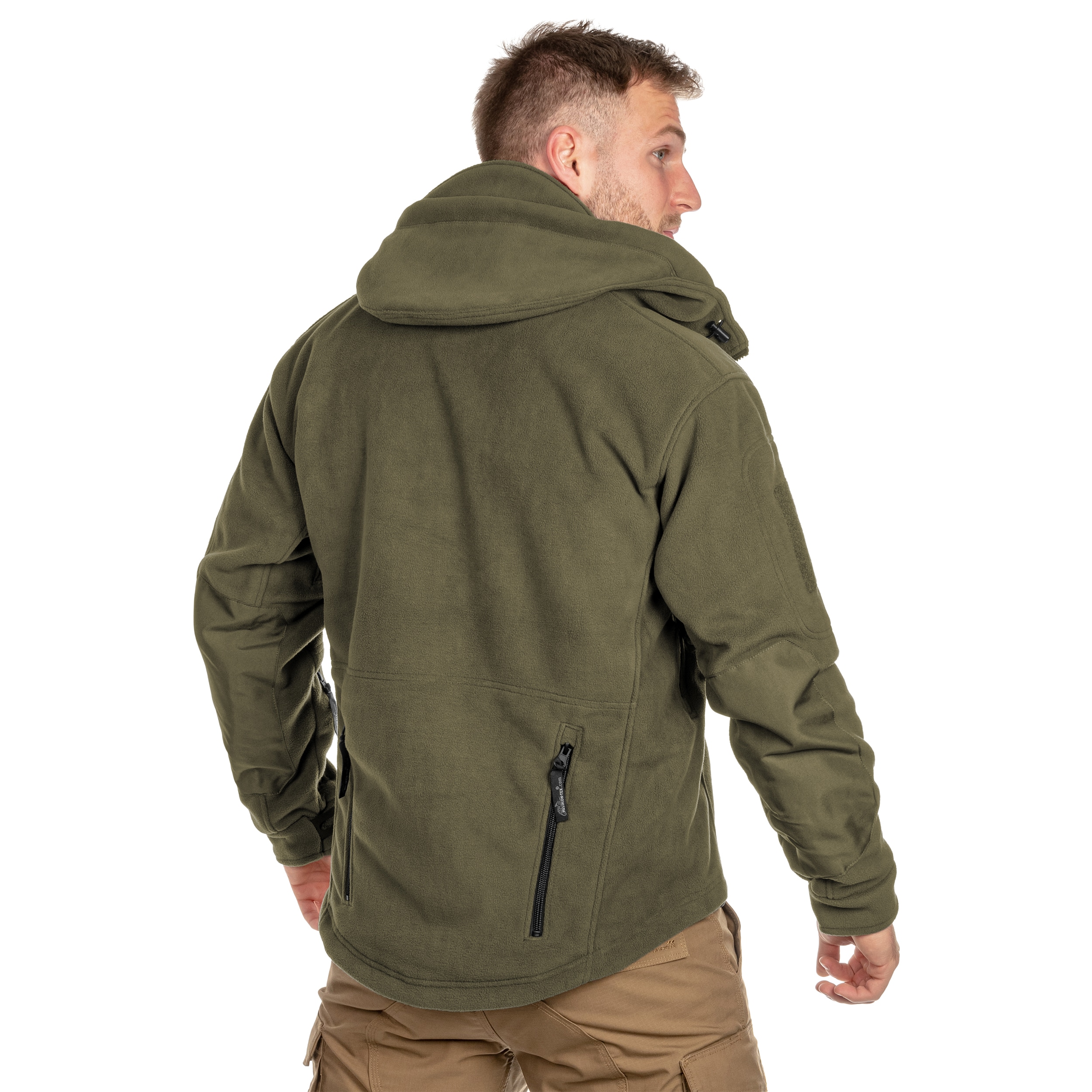 Fleesová mikina Helikon-Tex Patriot – Olive Green