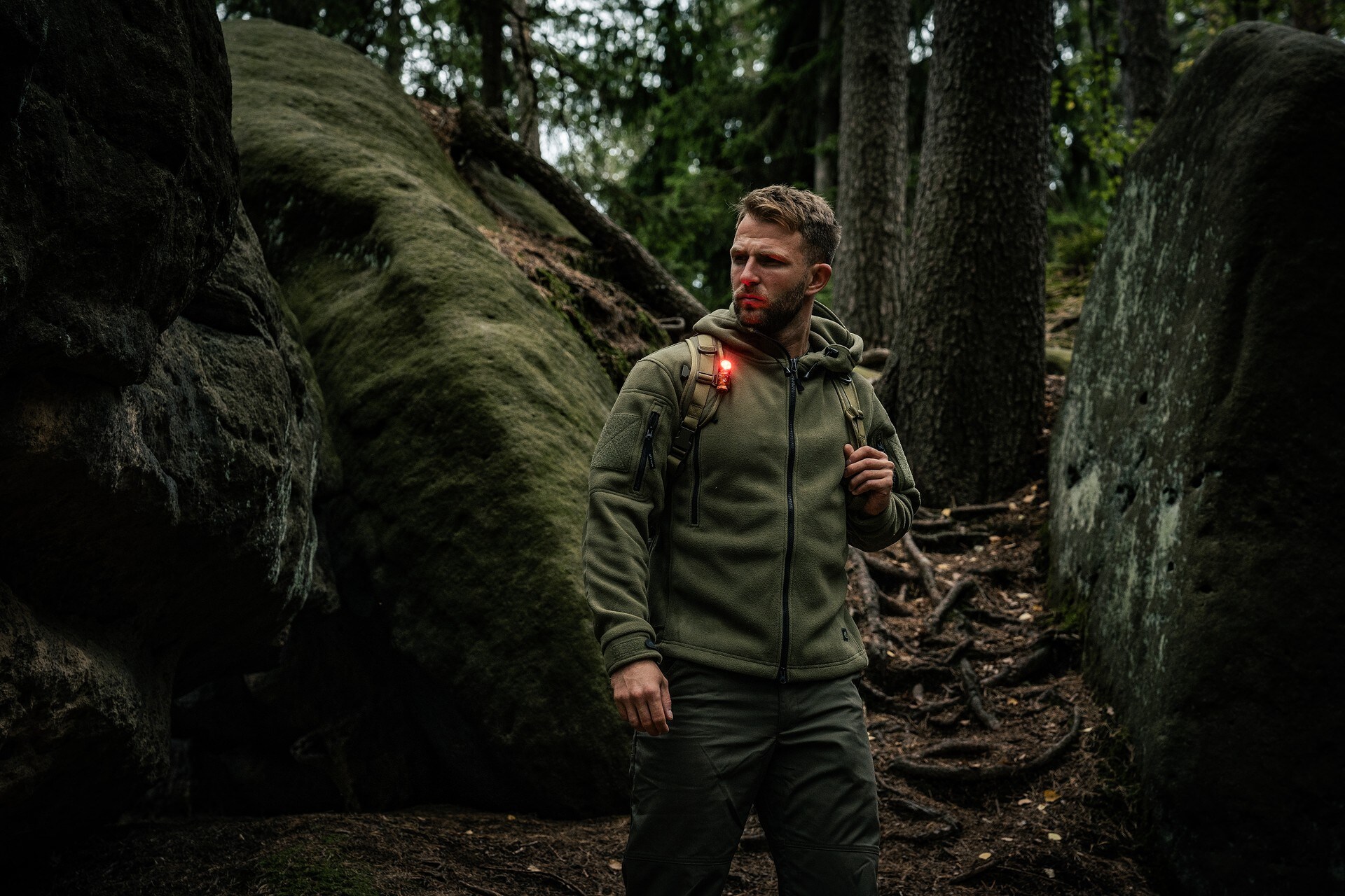 Fleesová mikina Helikon-Tex Patriot – Olive Green