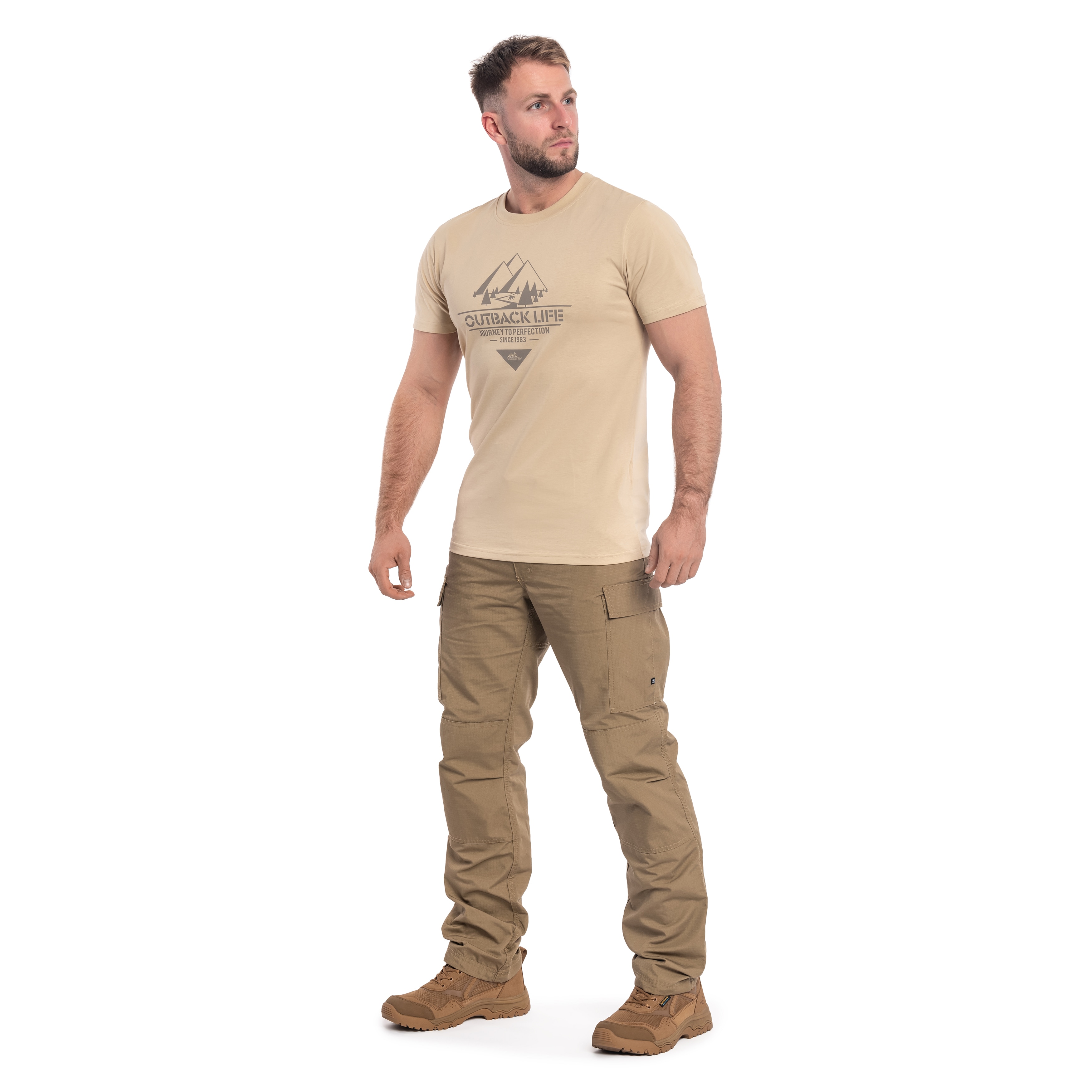 Tričko Helikon-Tex Outback Life - Khaki