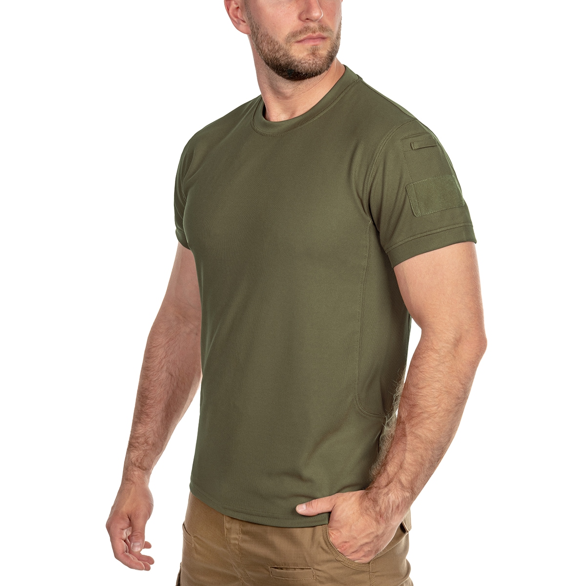 Termoaktivní tričko Helikon-Tex Tactical T-shirt TopCool - Olive Green